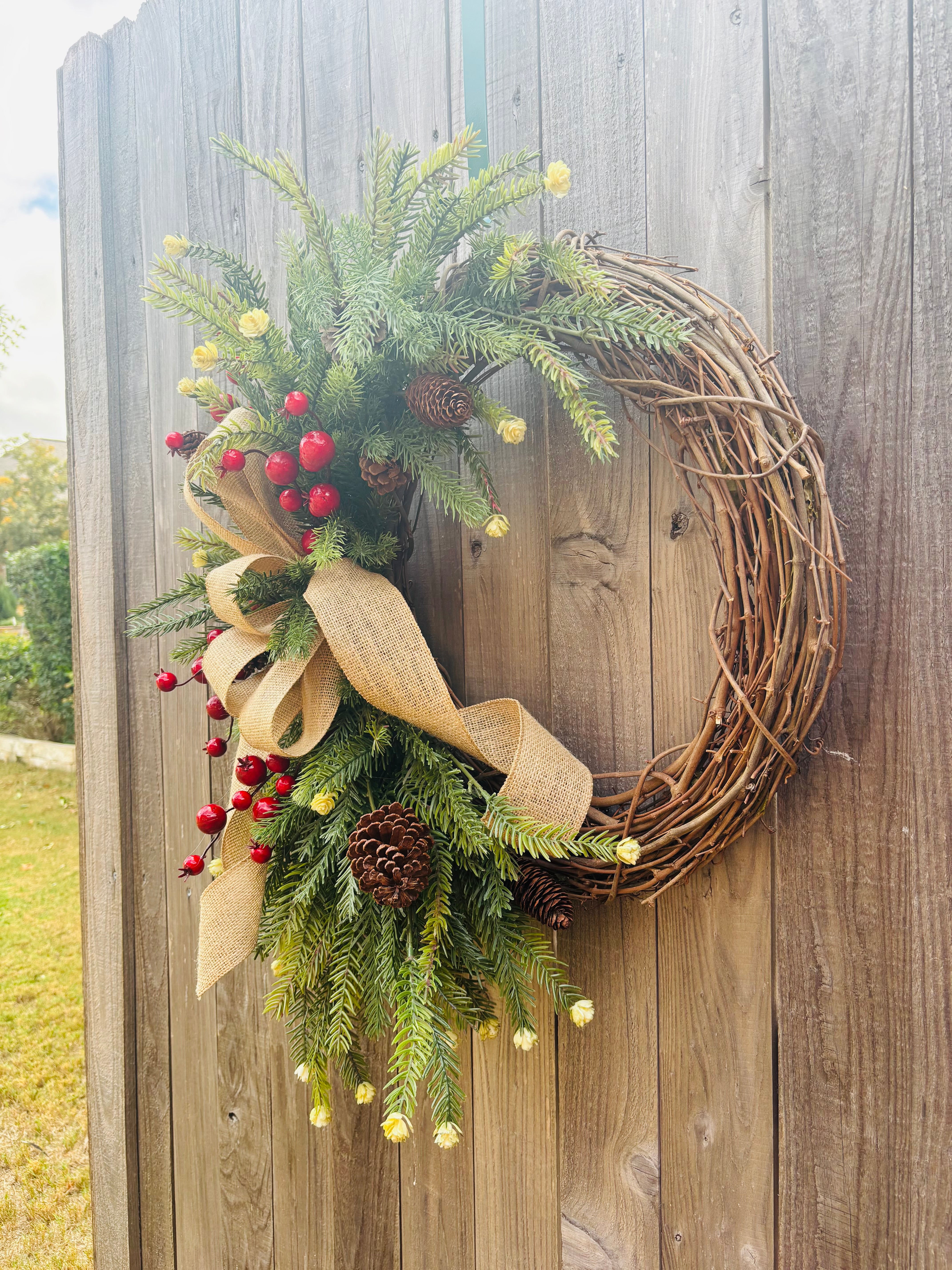 Made to Order Classic Pine with Burlap