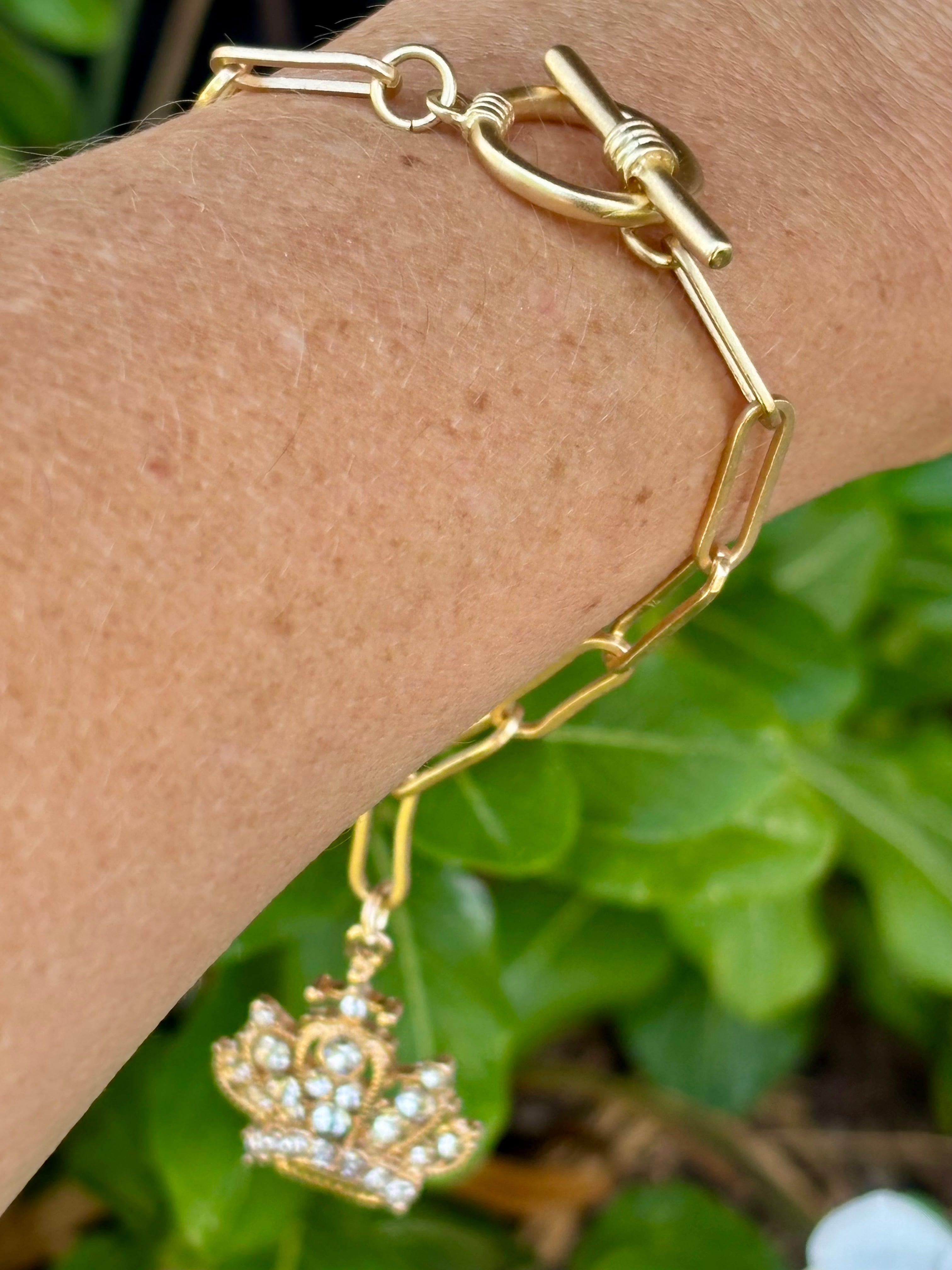 Crowning Glory Charm Bracelet