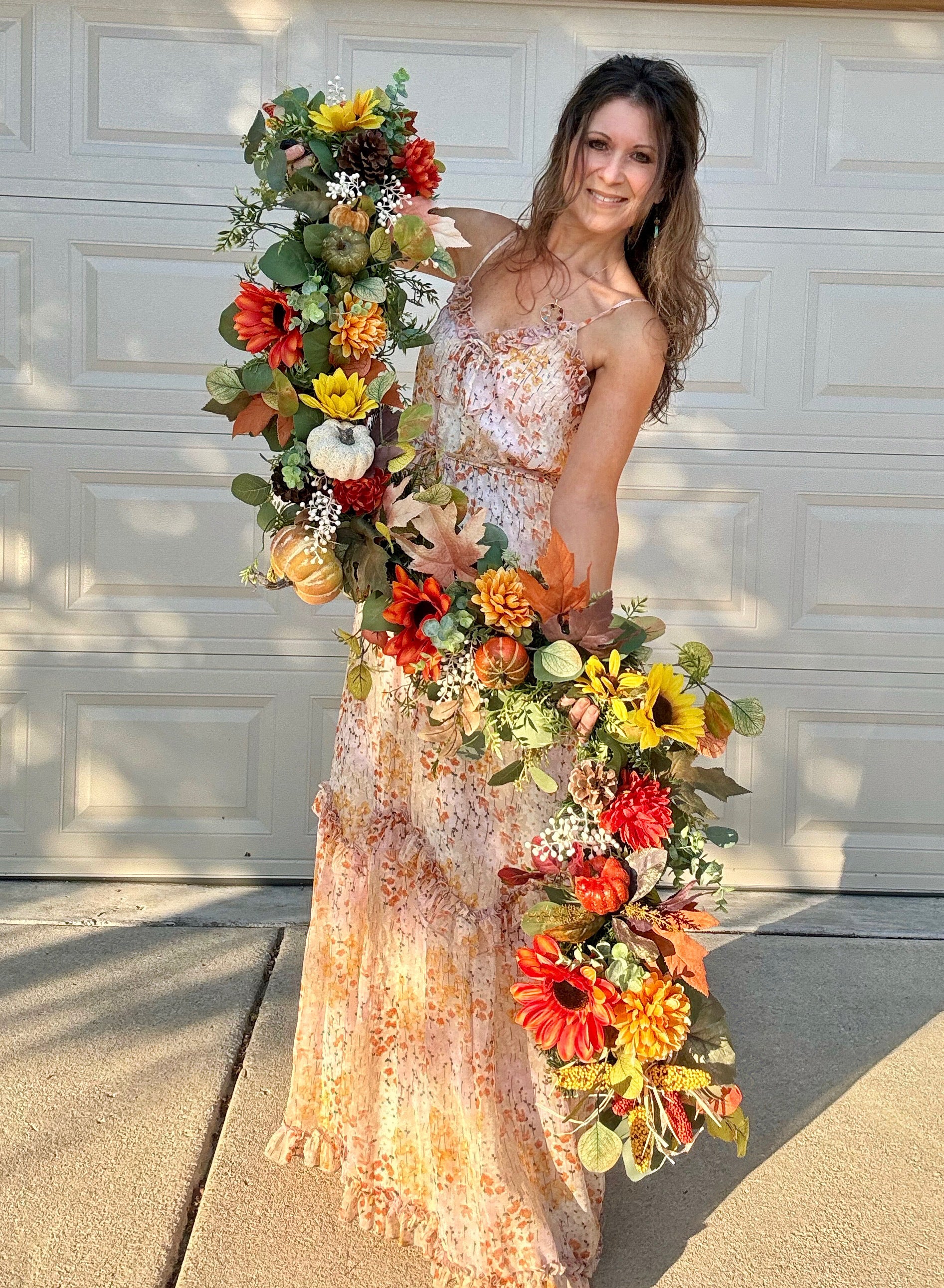 Floral Fall Garland