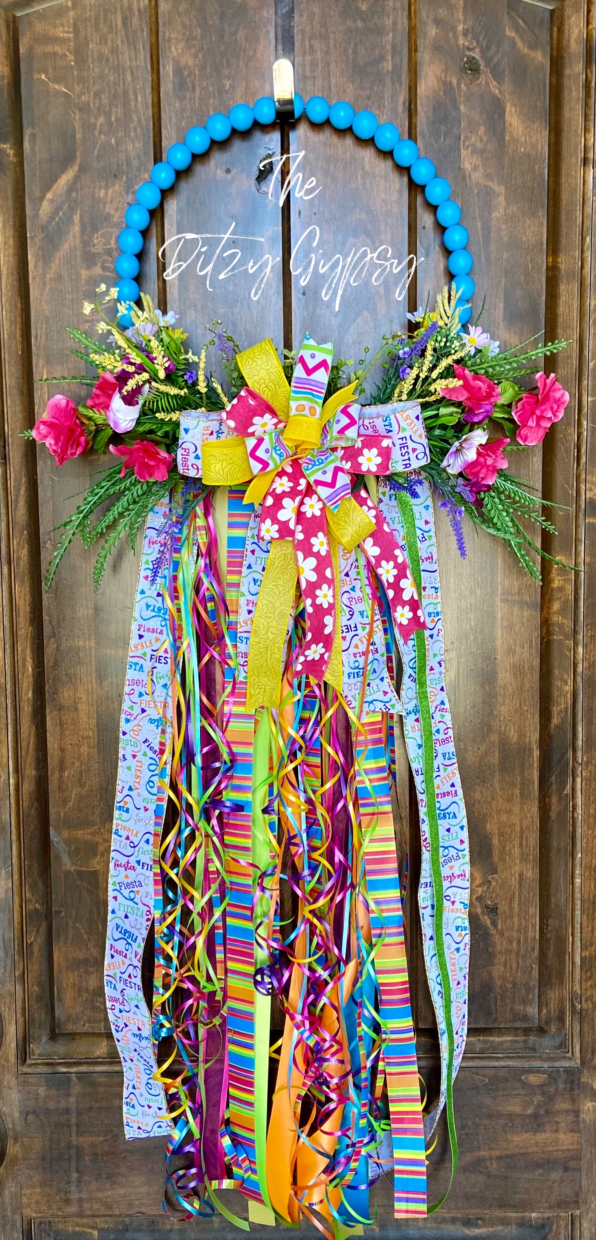 Made to Order Beaded Fiesta Wreath