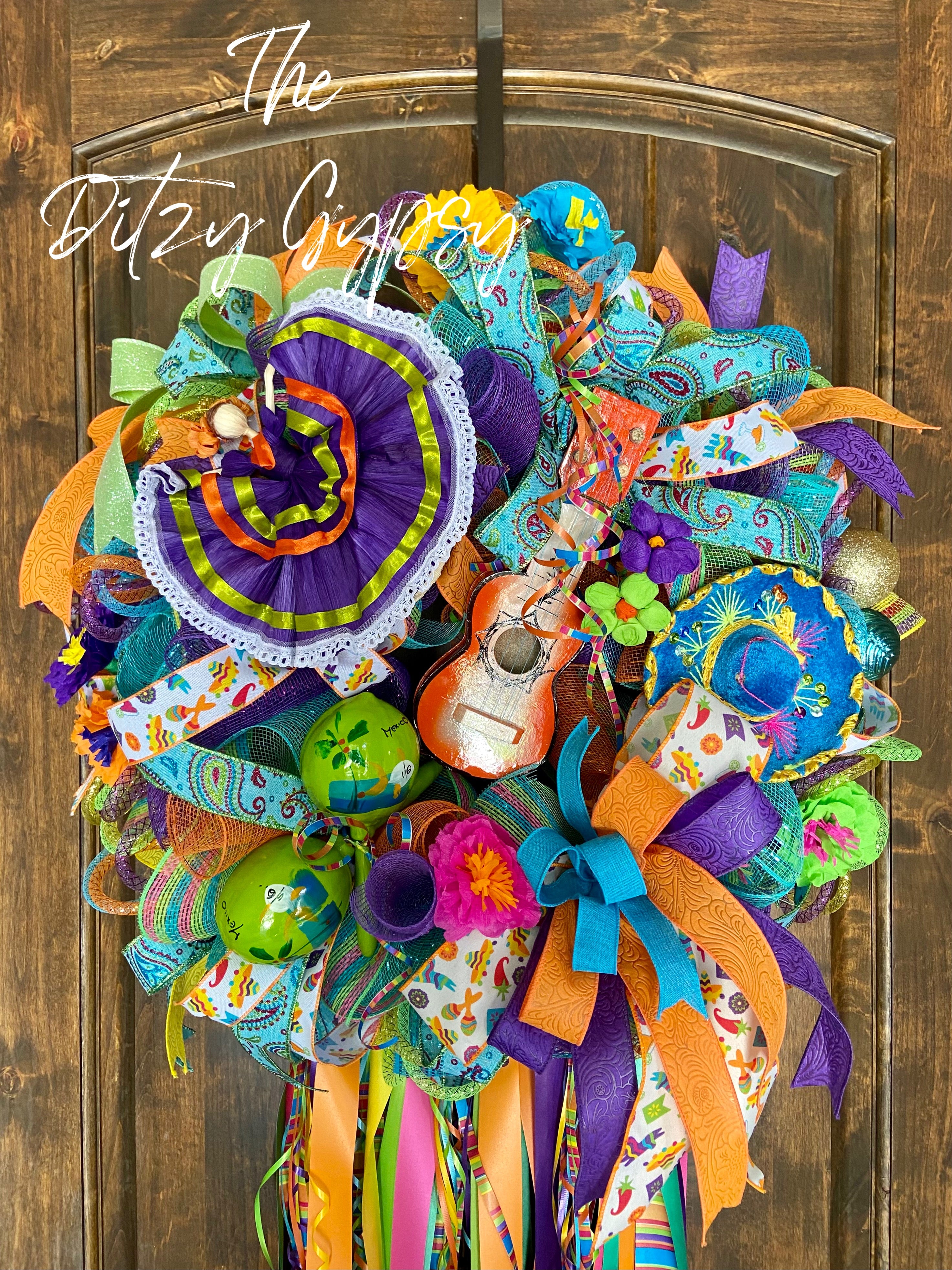 Made to Order Medium Fiesta Wreath-Option 2 of 3