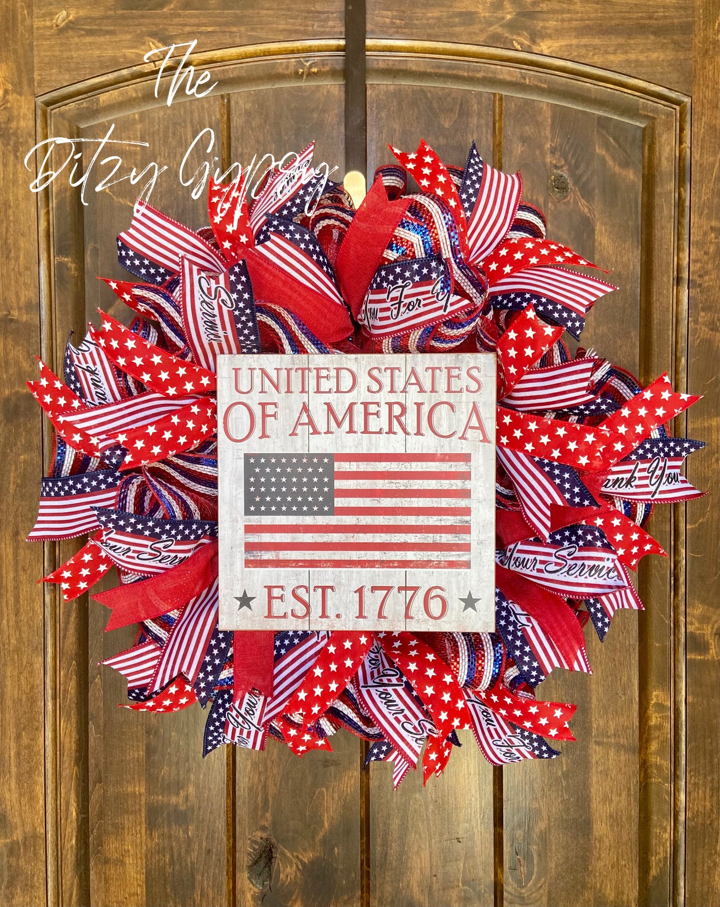May 16 Patriotic Themed Wreath Class