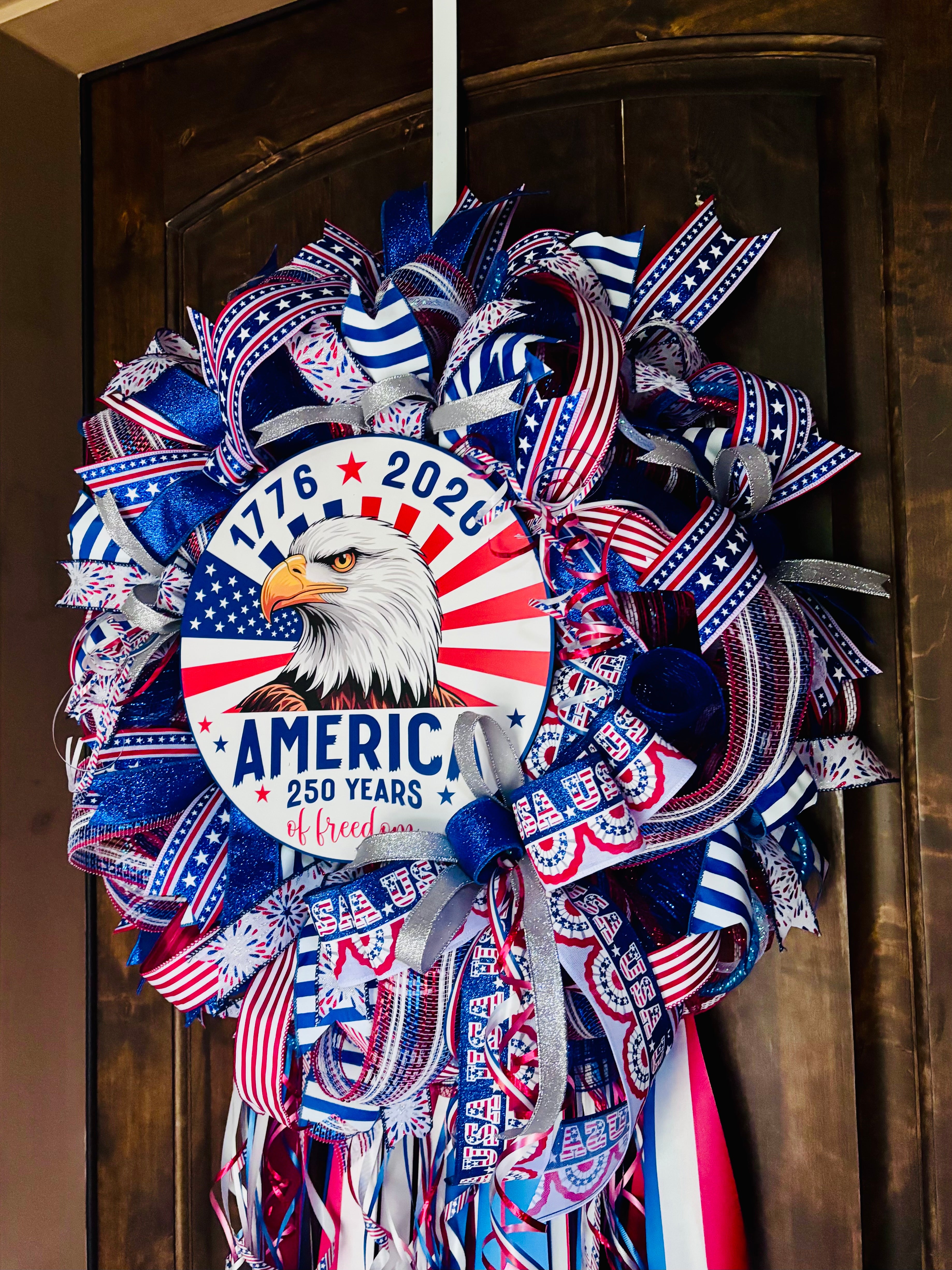 Made to Order Extra Full Wreath with Sign Options