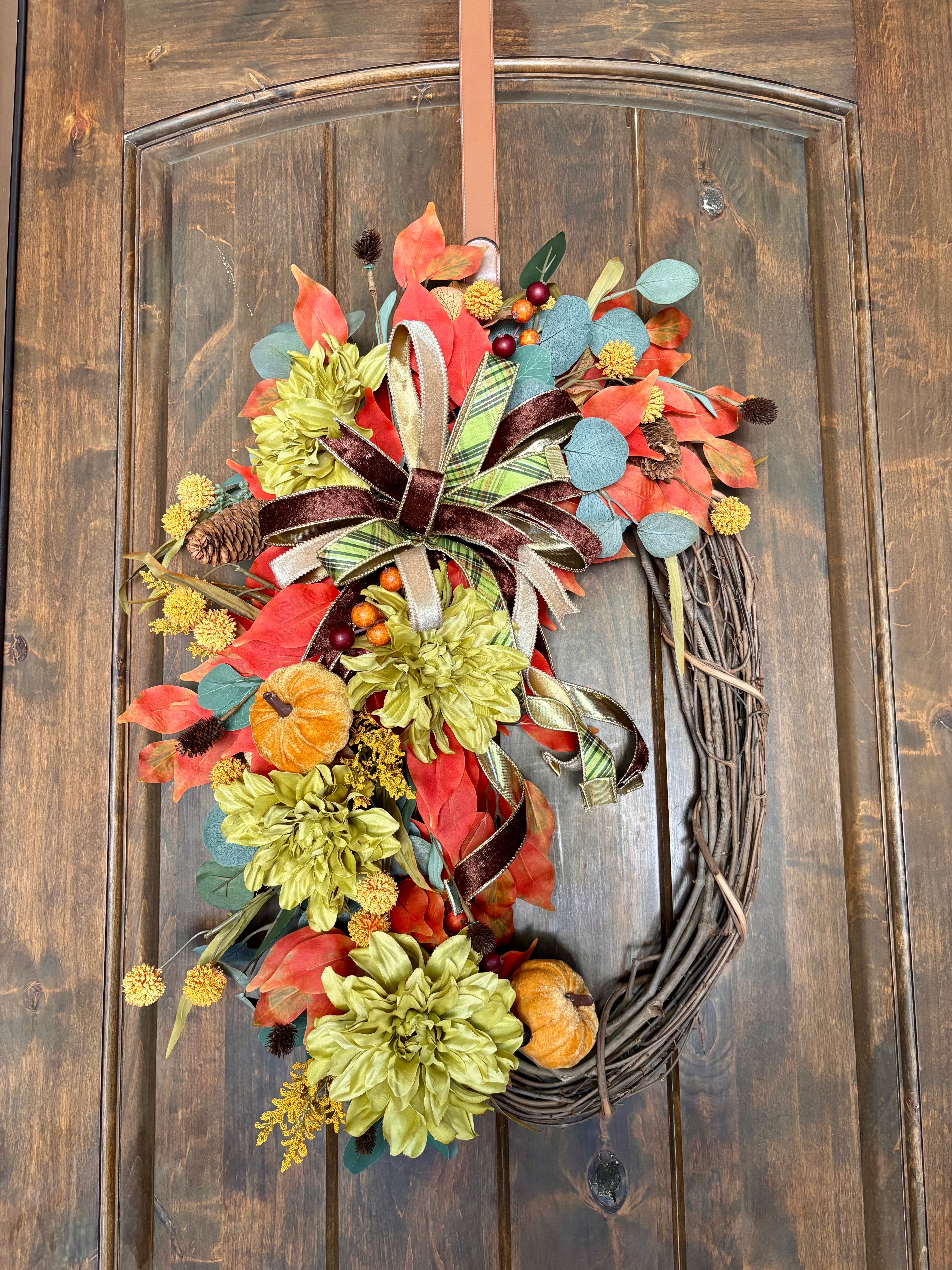 My Darling Dahlia Wreath
