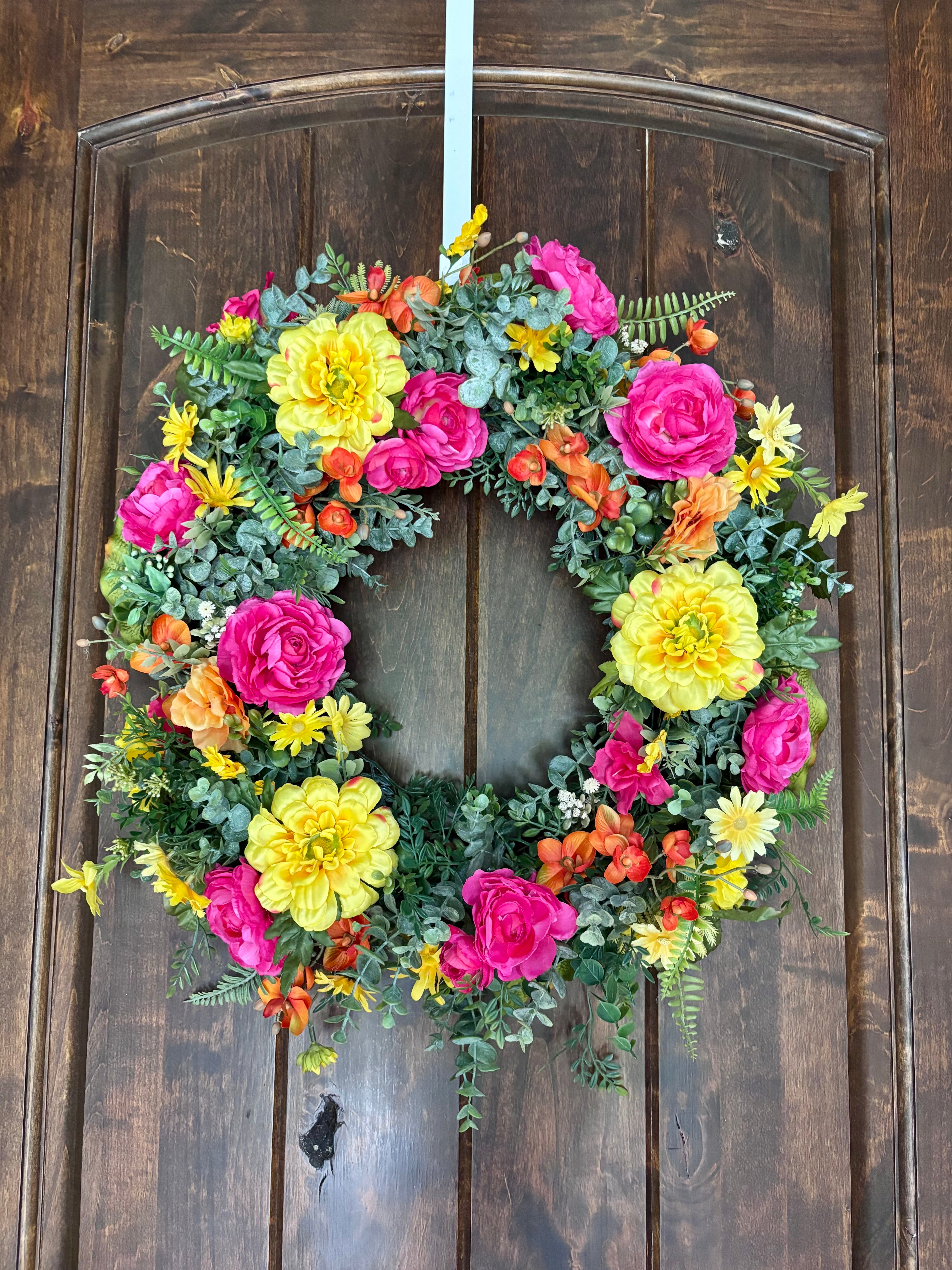 Made to Order Summer Beauty Floral Wreath