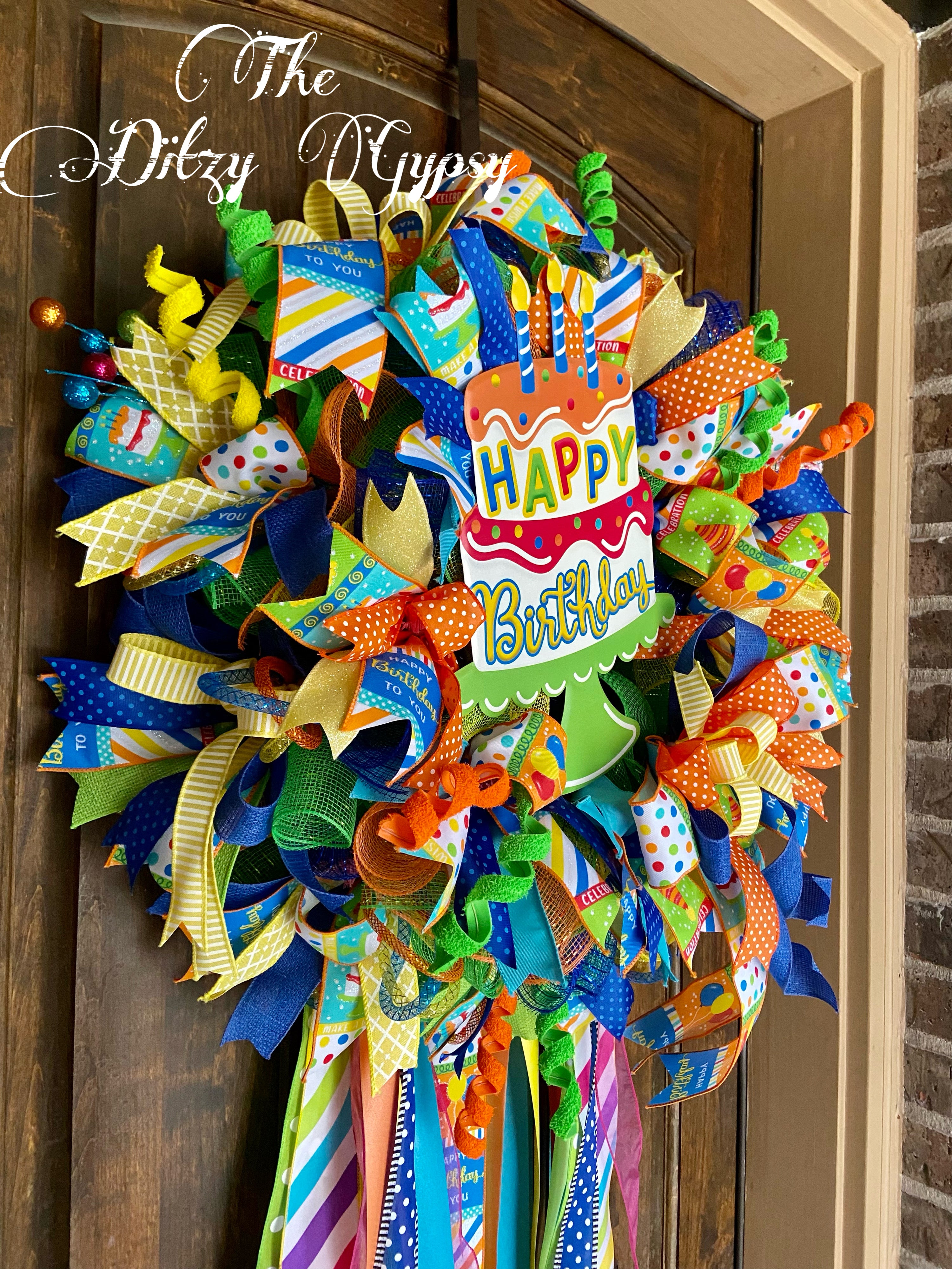 Made to Order Birthday Wreath-Option 1 of 2