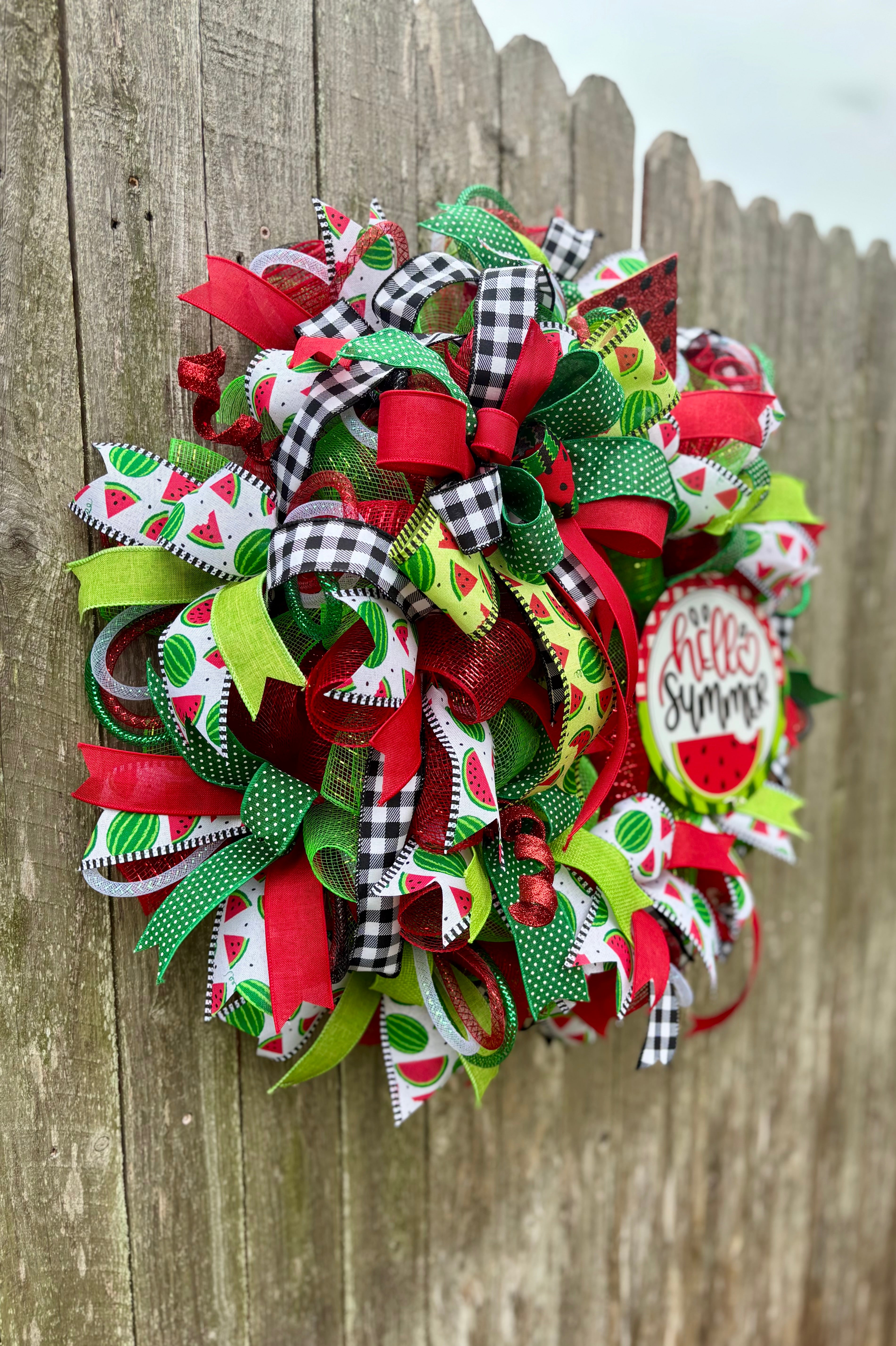 Made to Order Extra Full Watermelon Wreath