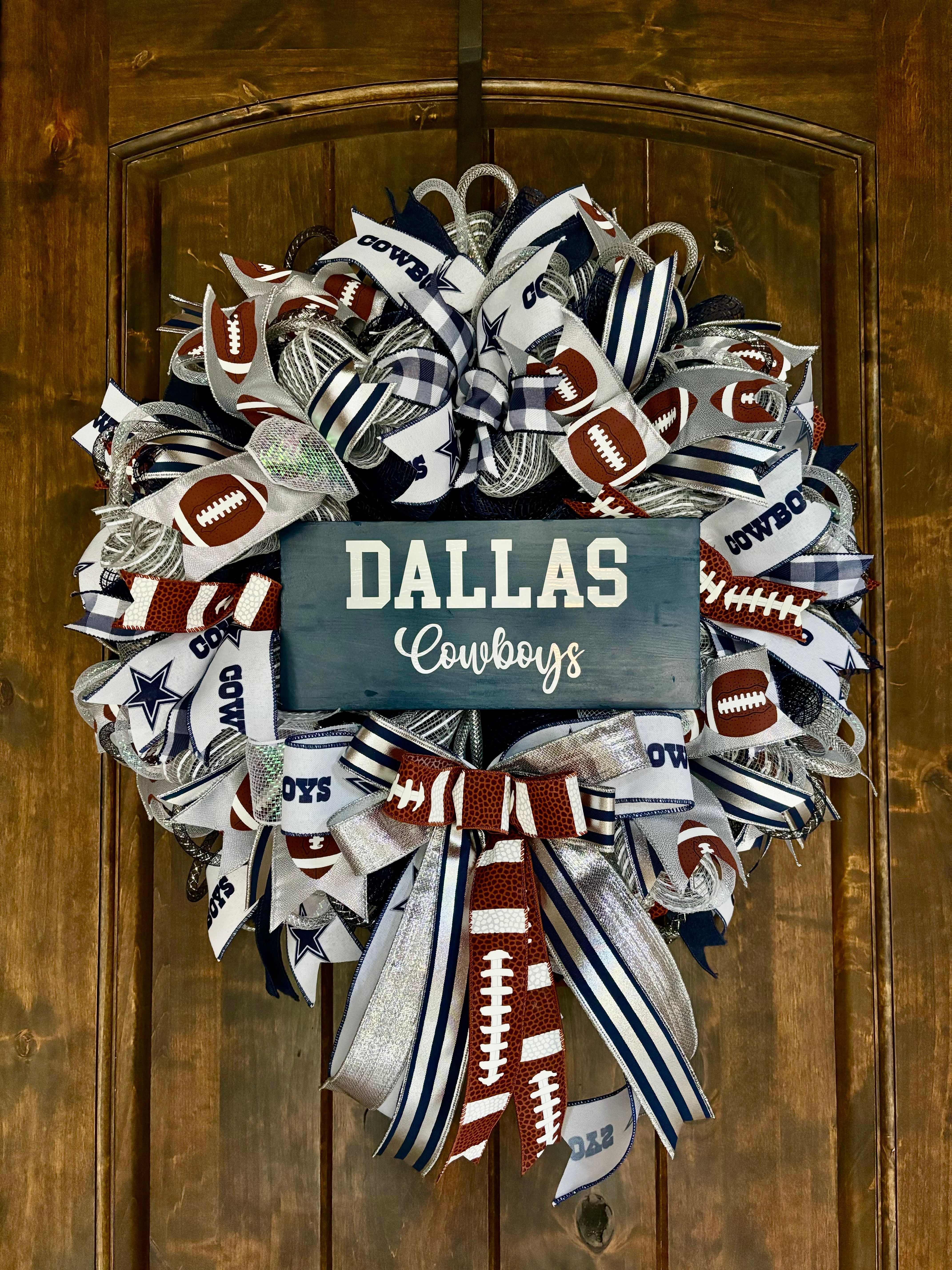 Made to Oder NFL Wreath