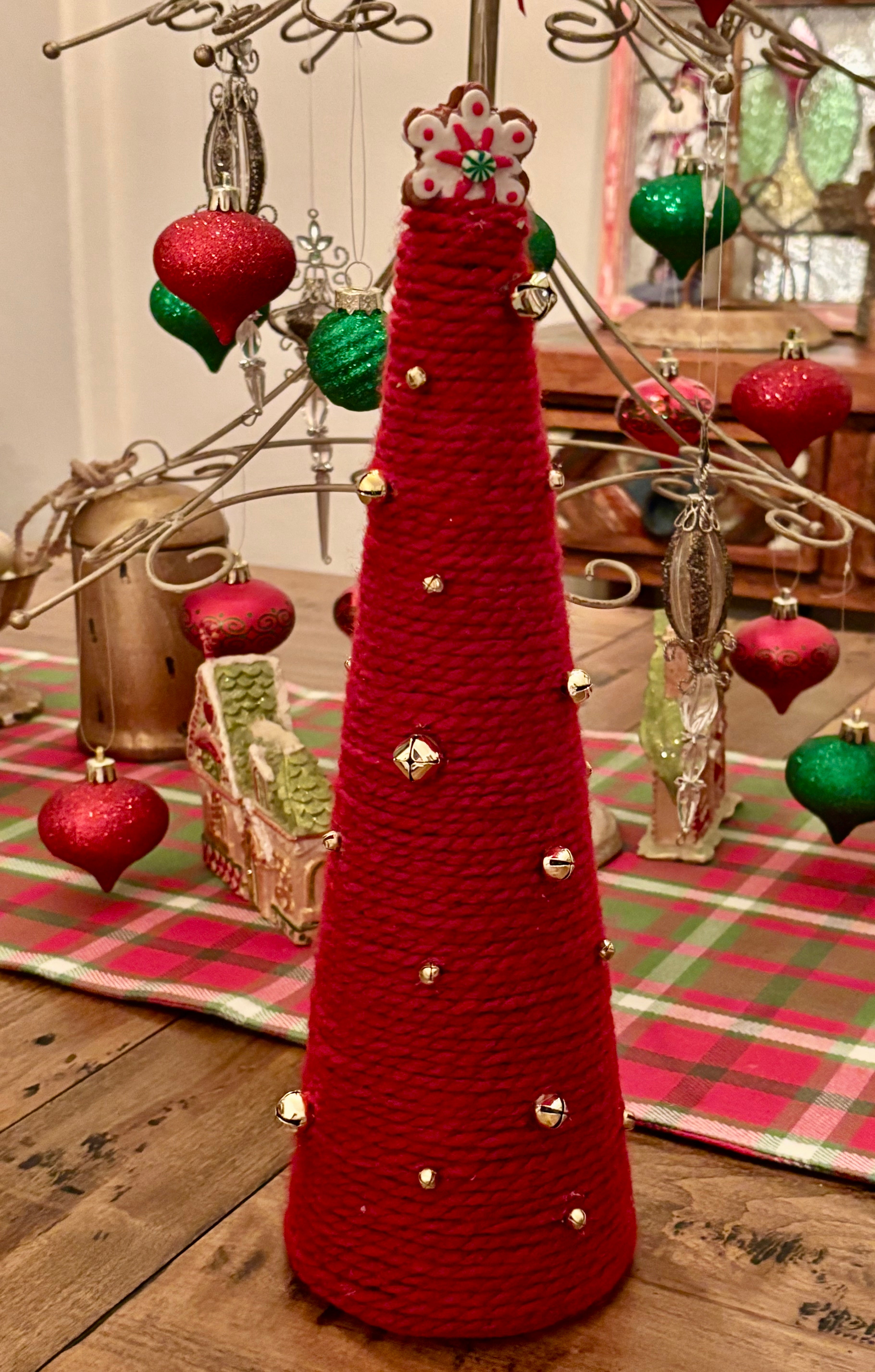 Yarn Christmas Trees