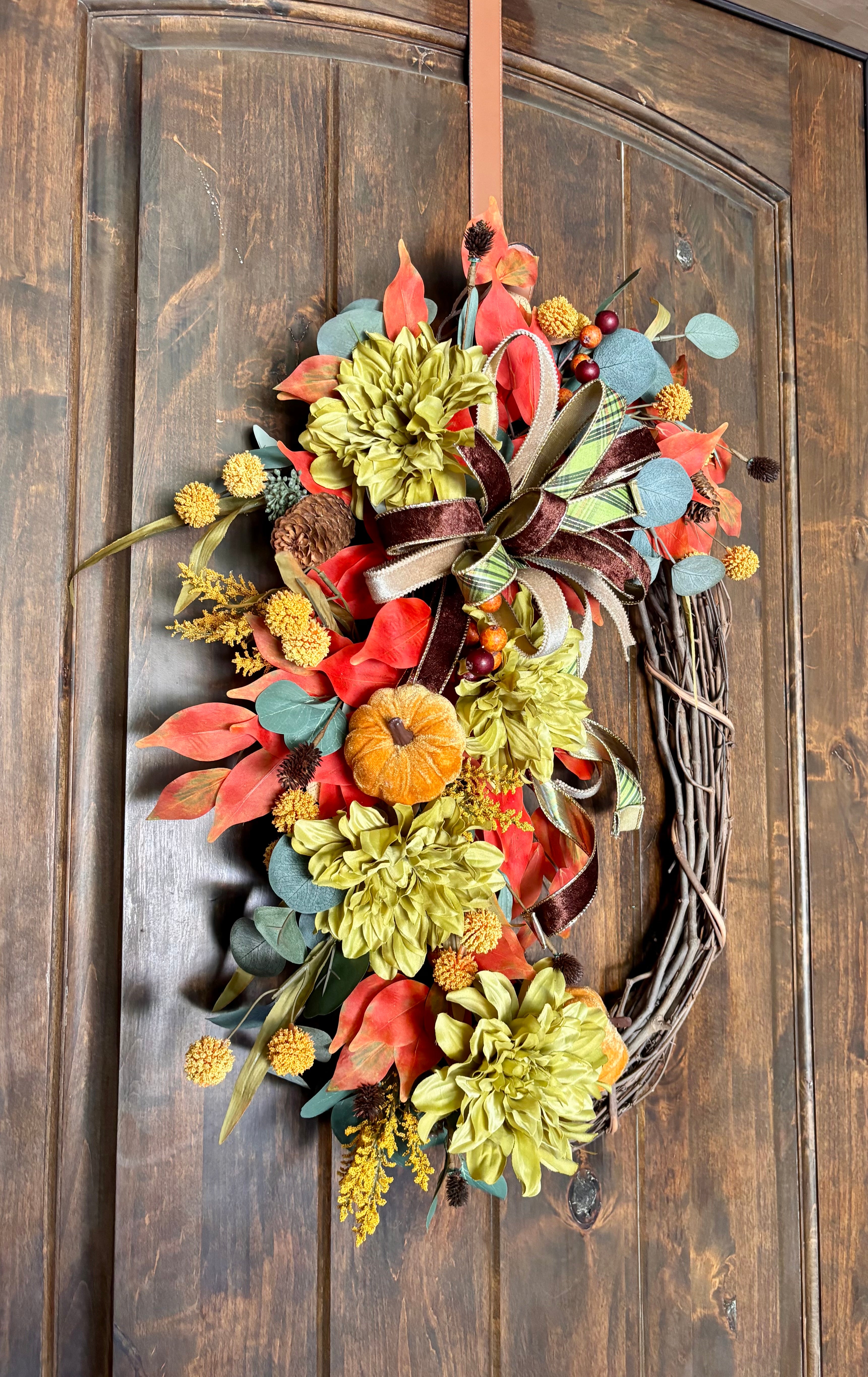 My Darling Dahlia Wreath