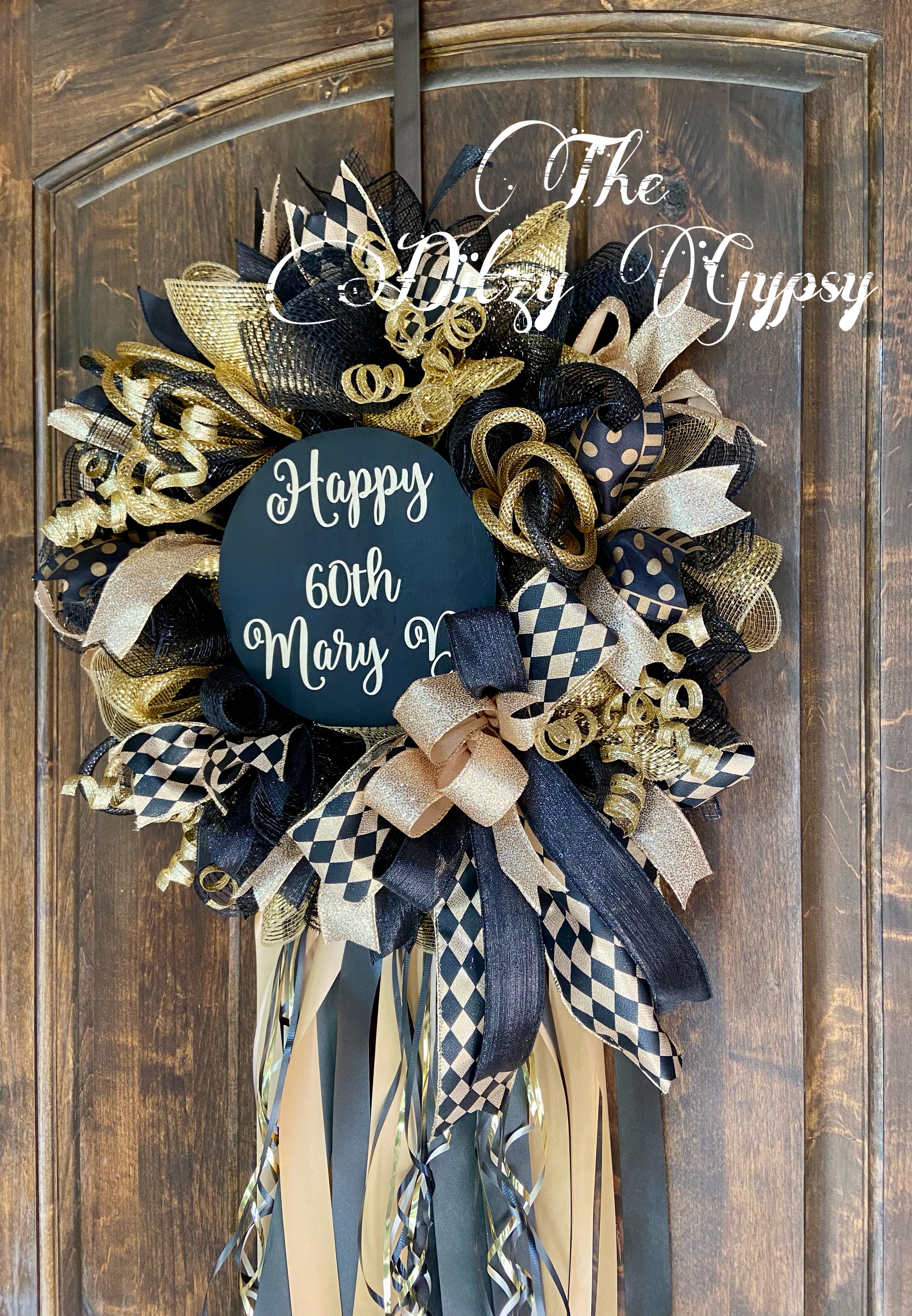 Personalized Milestone Mini Birthday Wreath