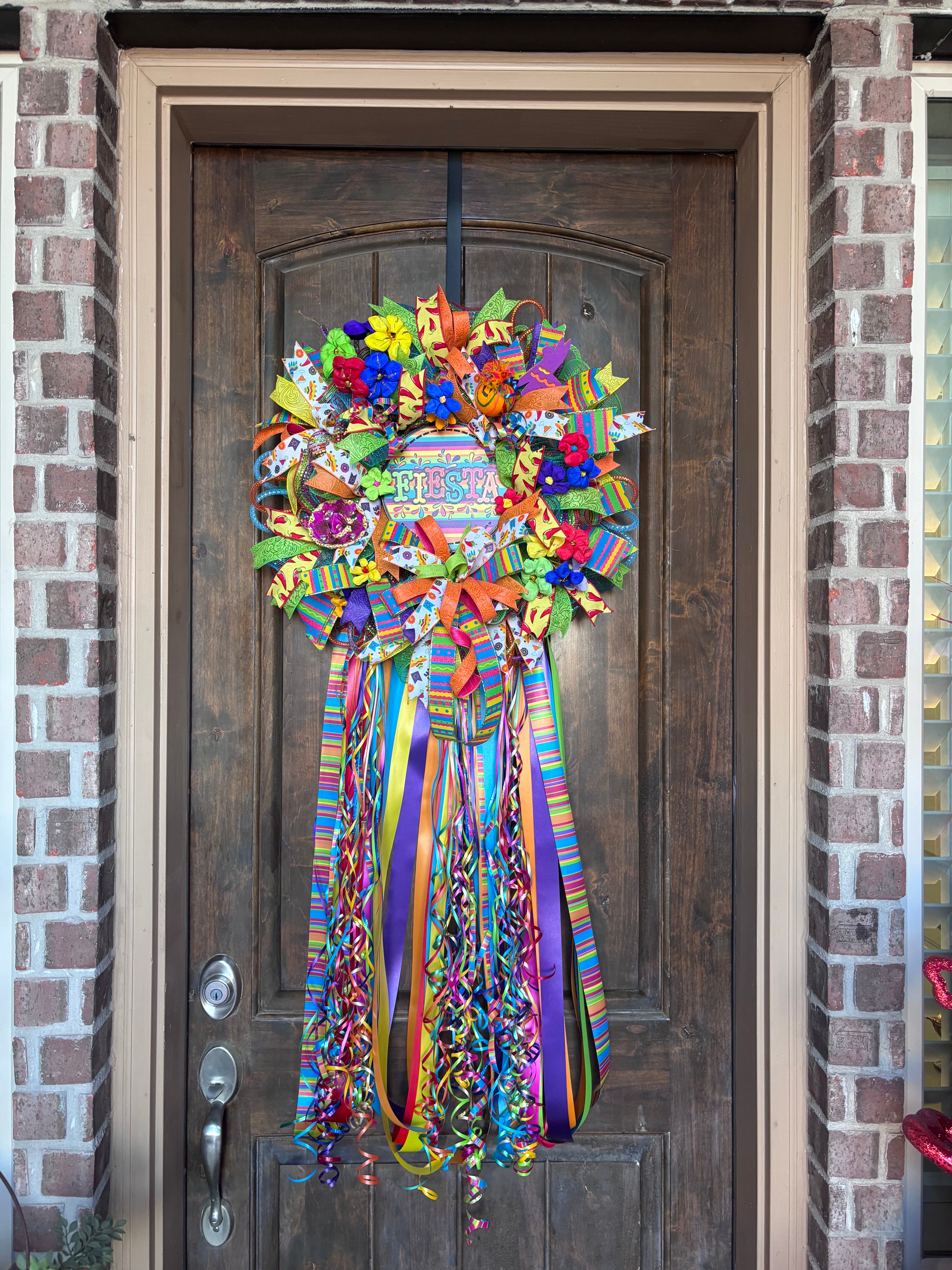 Made to Order 24” Fiesta Ribbon Wreath