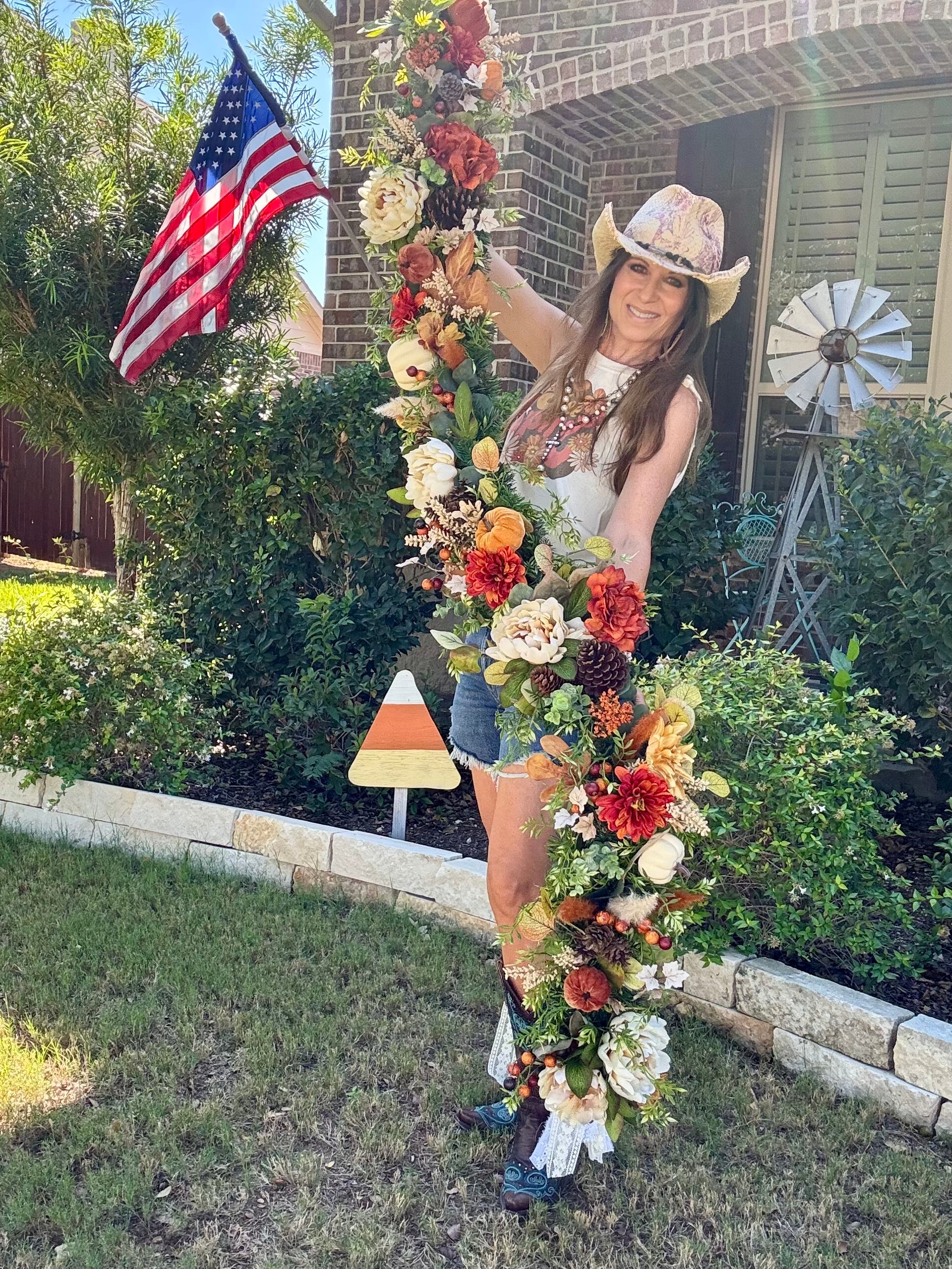 Made to Order Fall Floral Garland