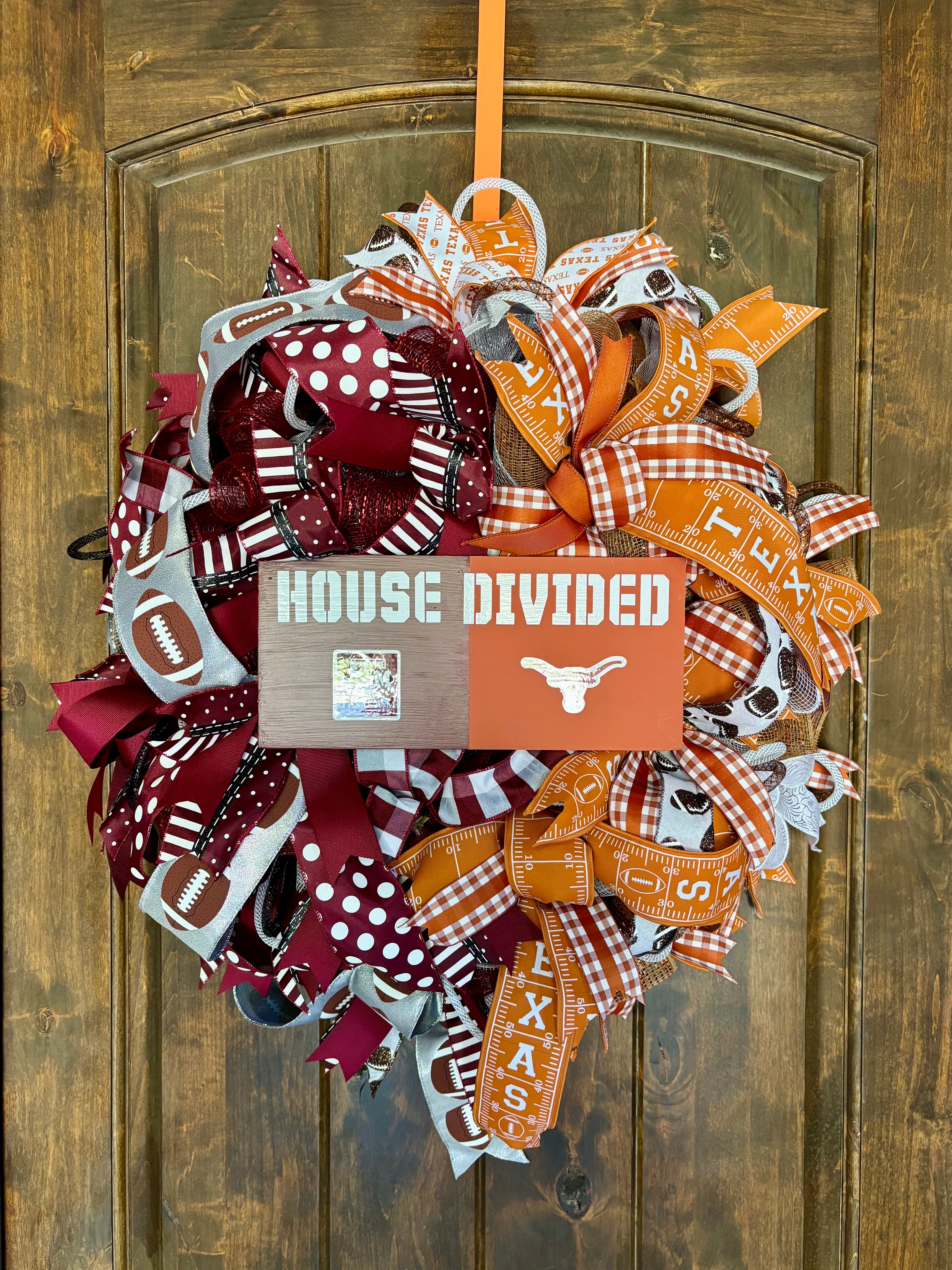 Made to Order House Divided Wreath