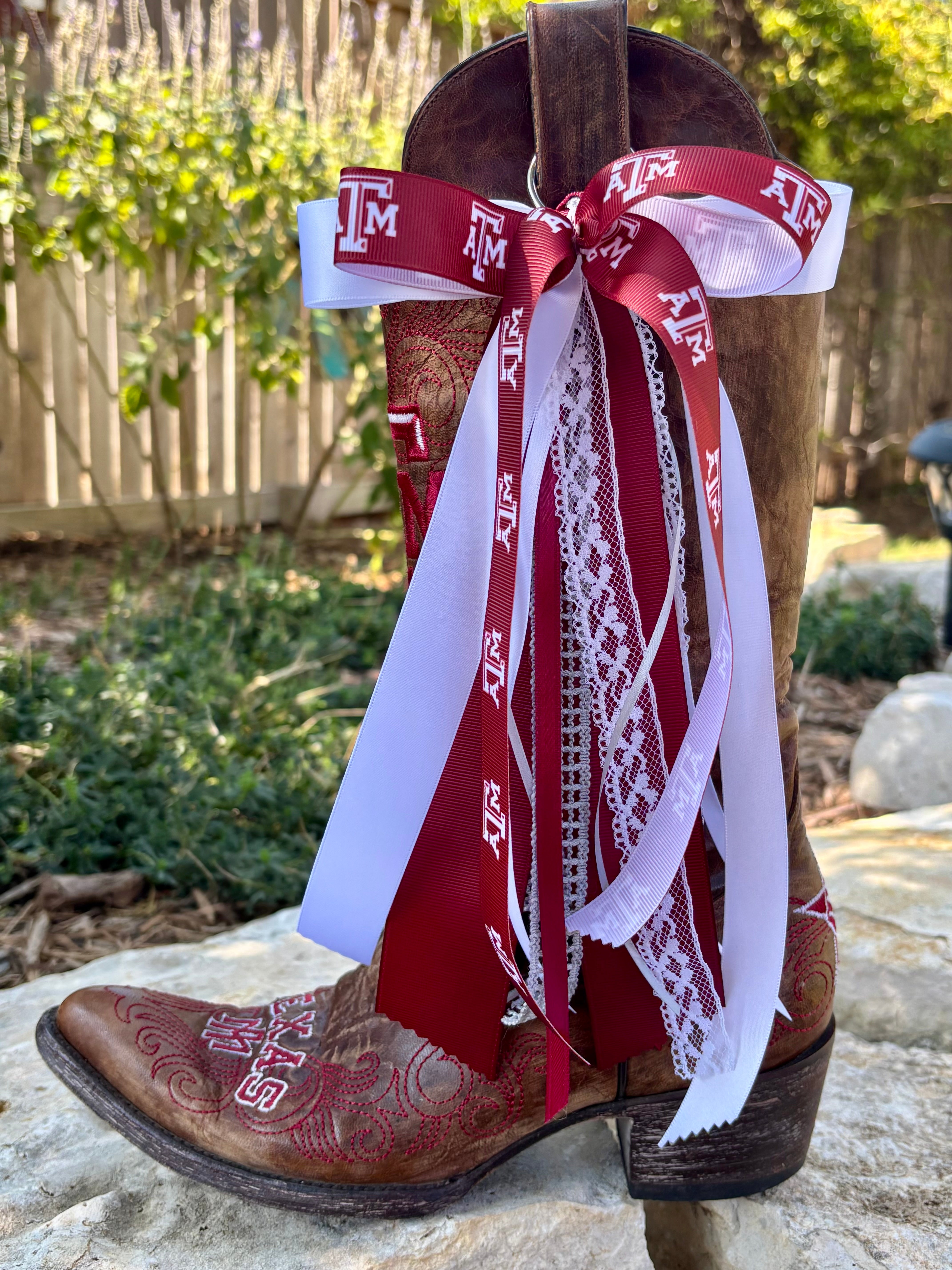 Boot Bows Display Made to Order Boot Bows – The Ditzy Gypsy, LLC