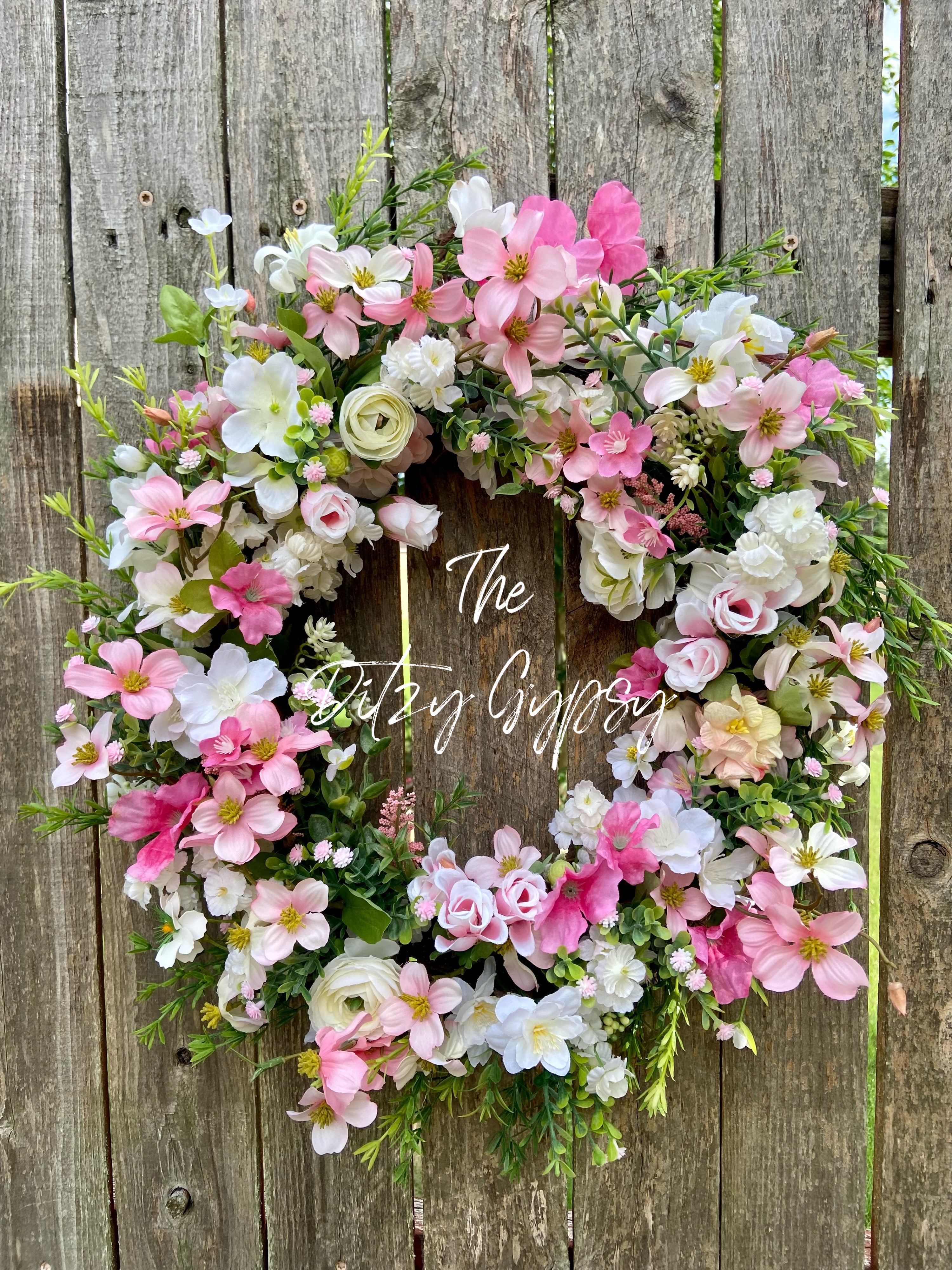 Made to Order Garden Party Wreath