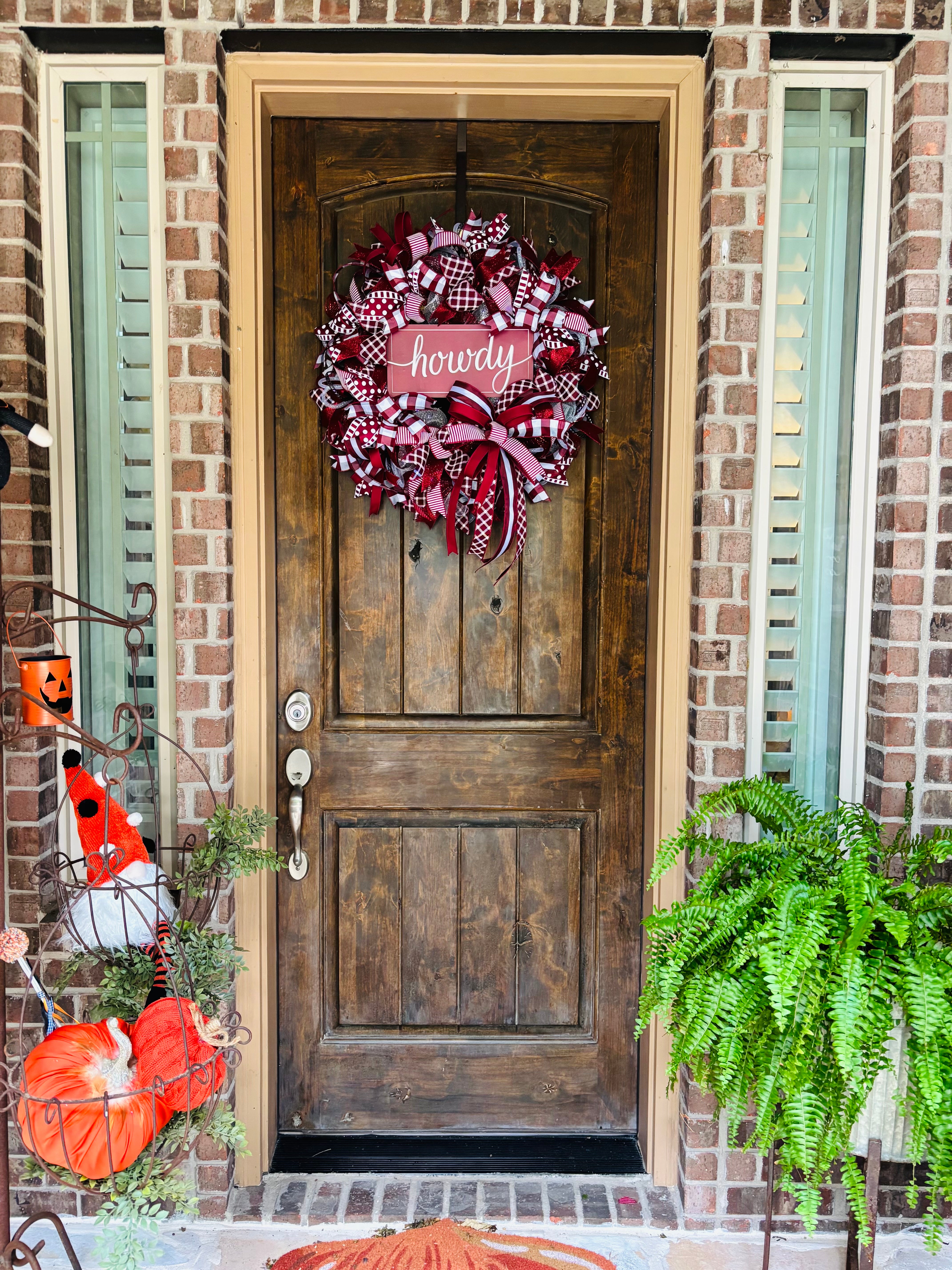 Made to Order TAMU Full Ribbon Wreath