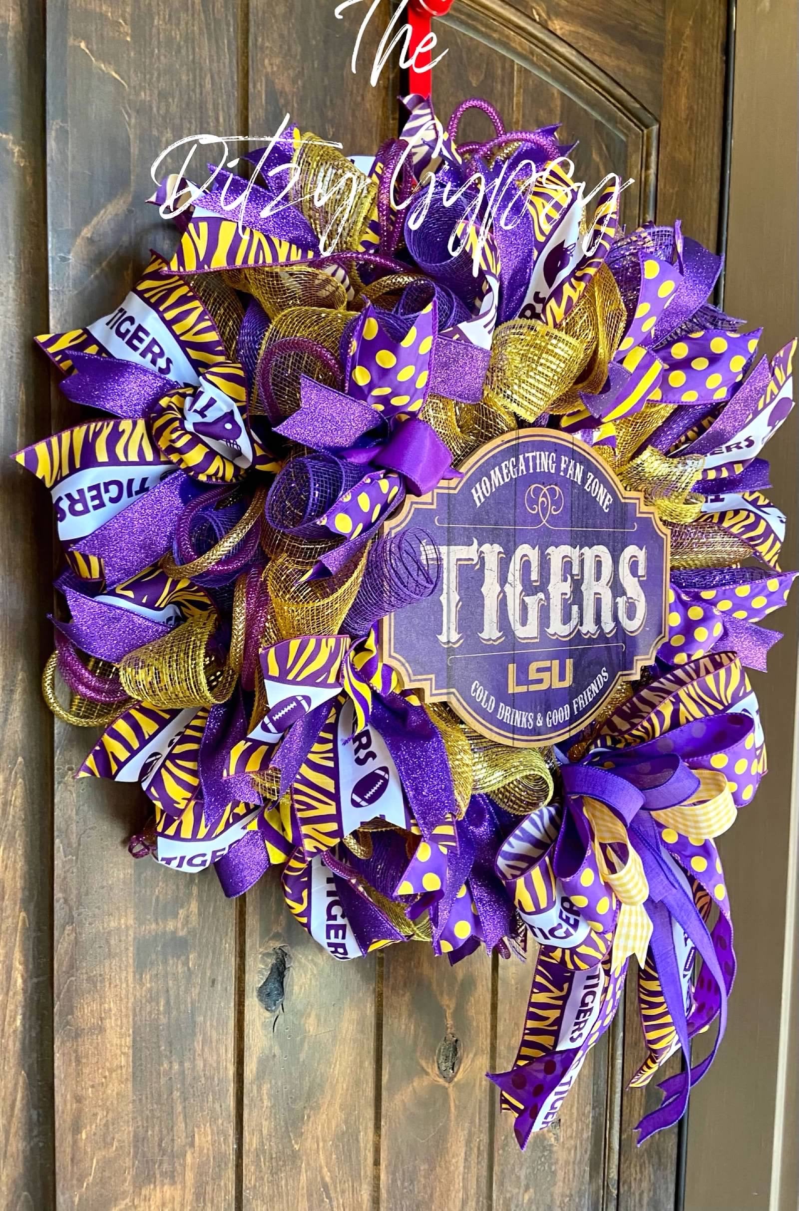 Made to Order LSU Wreath