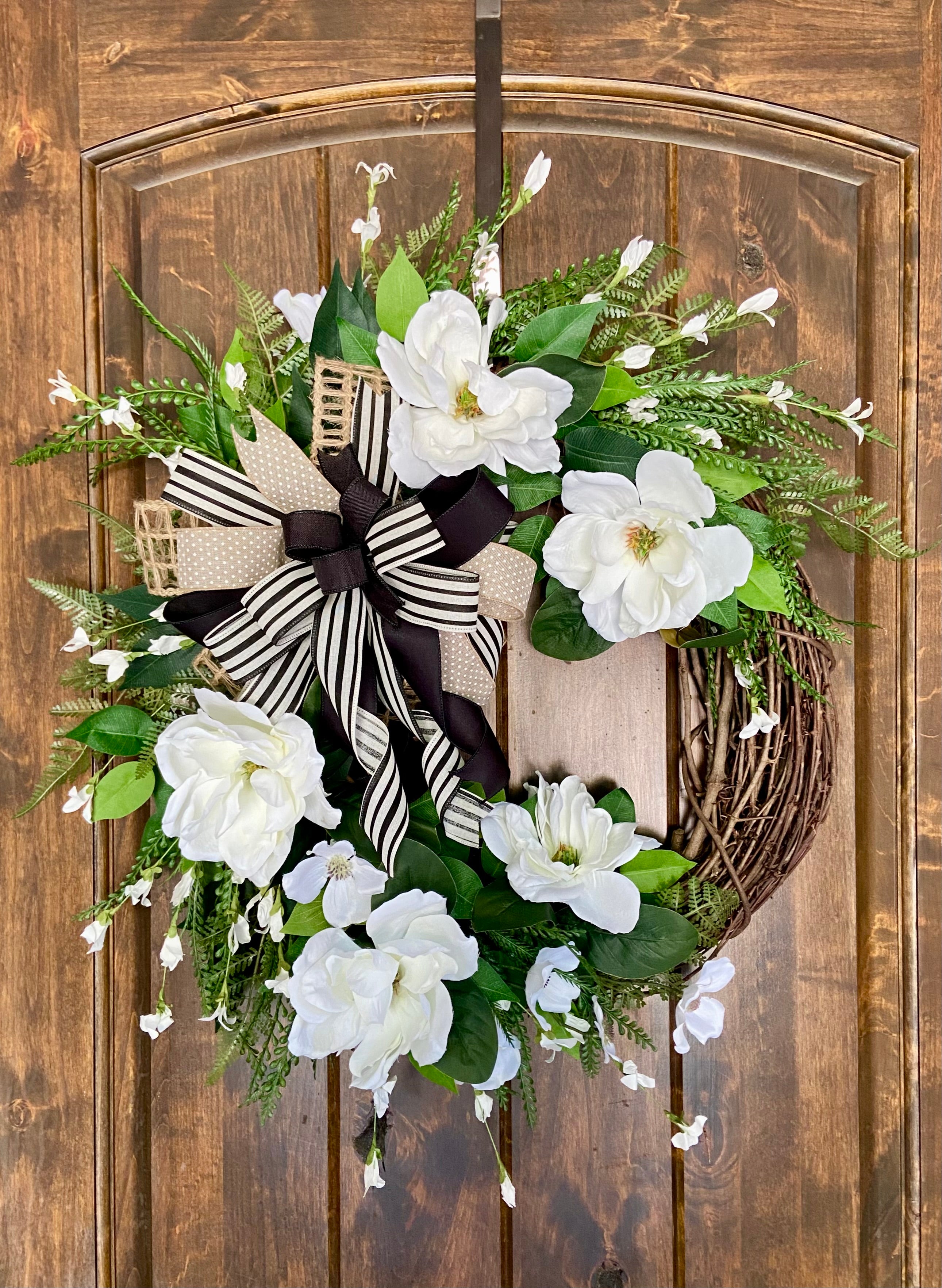 Made to Order Magnolia Grapevine Wreath