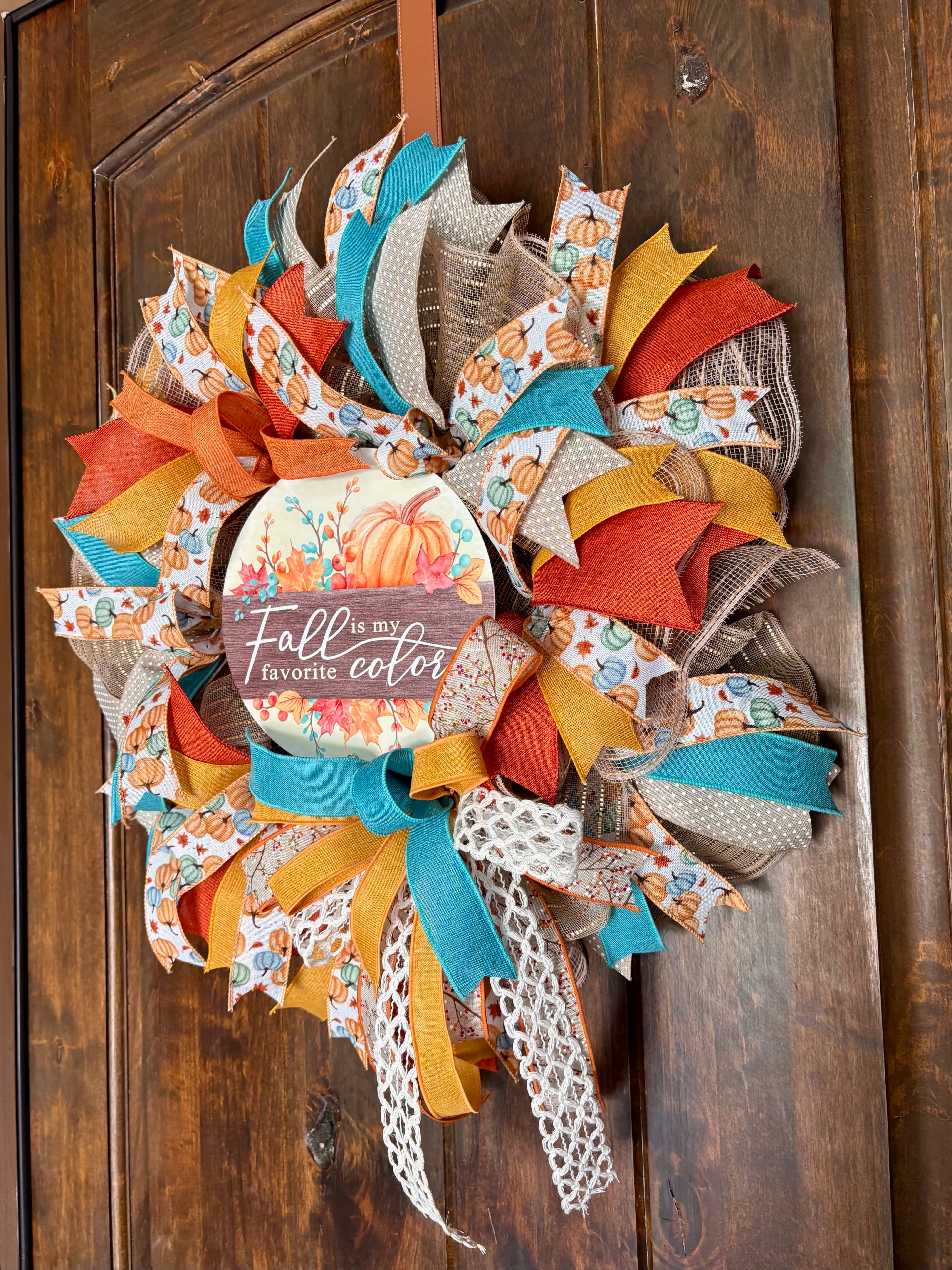 Fall is my Favorite Color Wreath