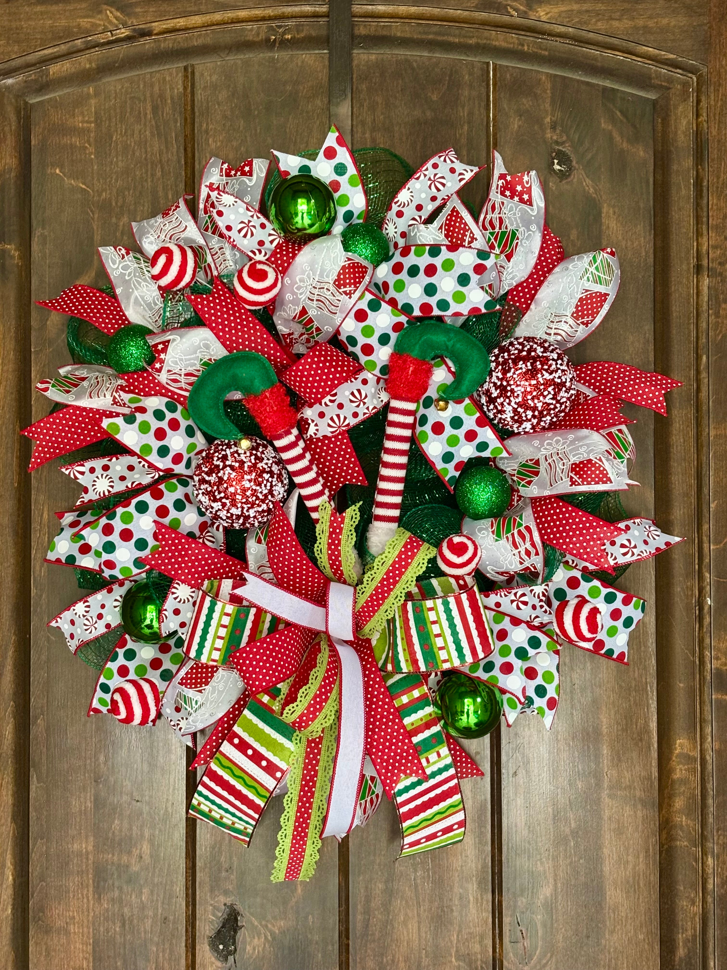 Made to Order Elf Wreath
