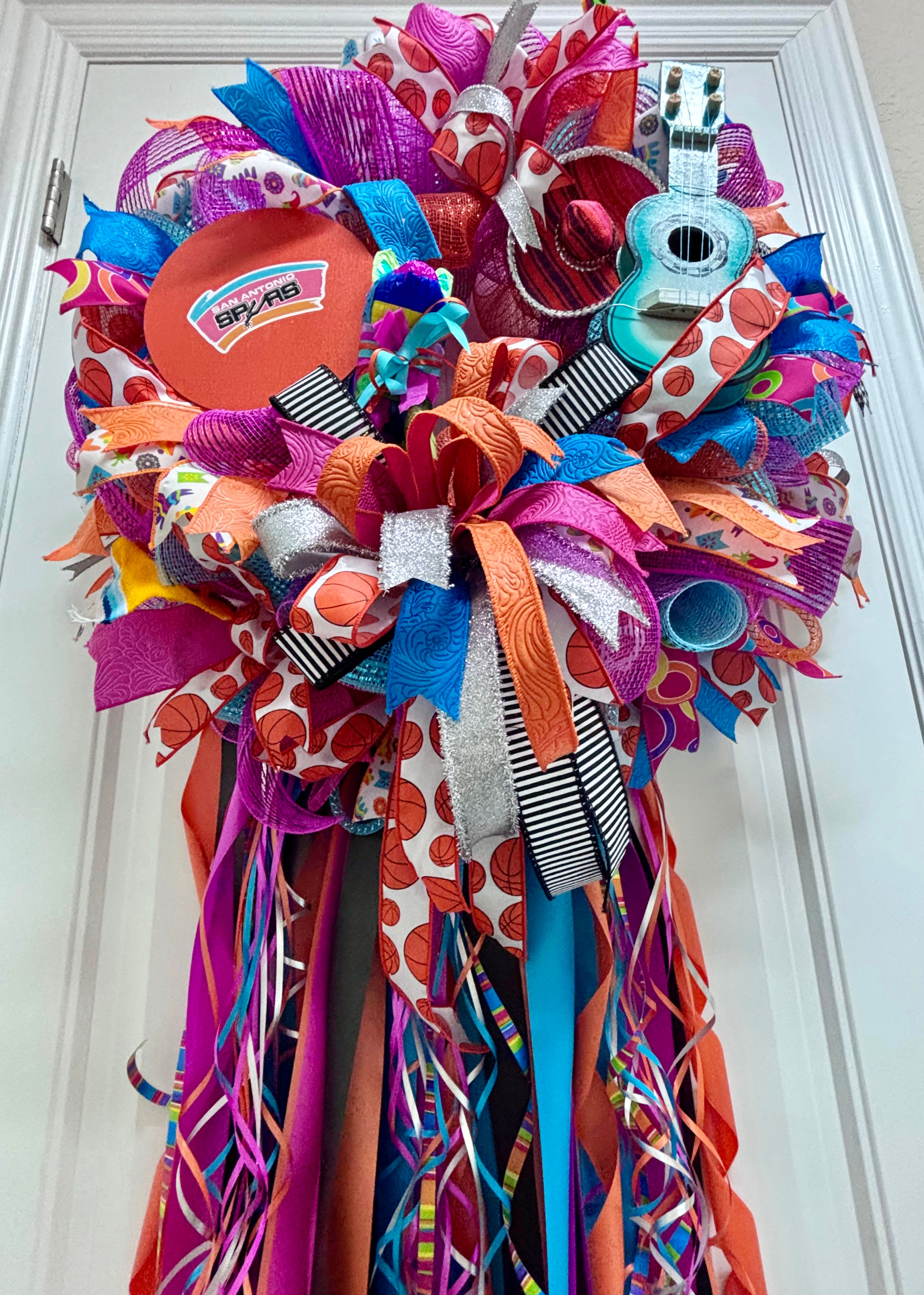 Fiesta and SA Spurs Wreath