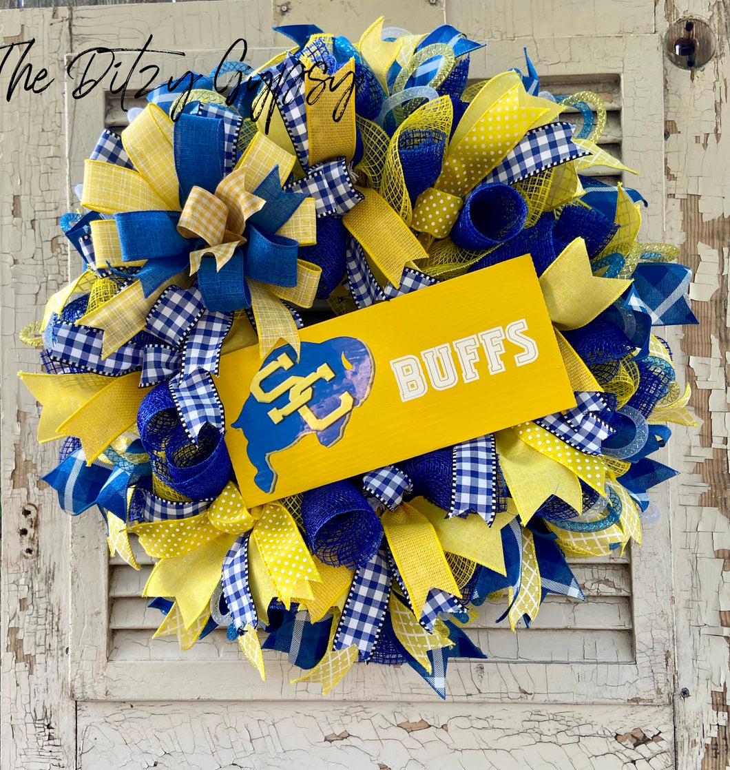 High School Spirit Wreath
