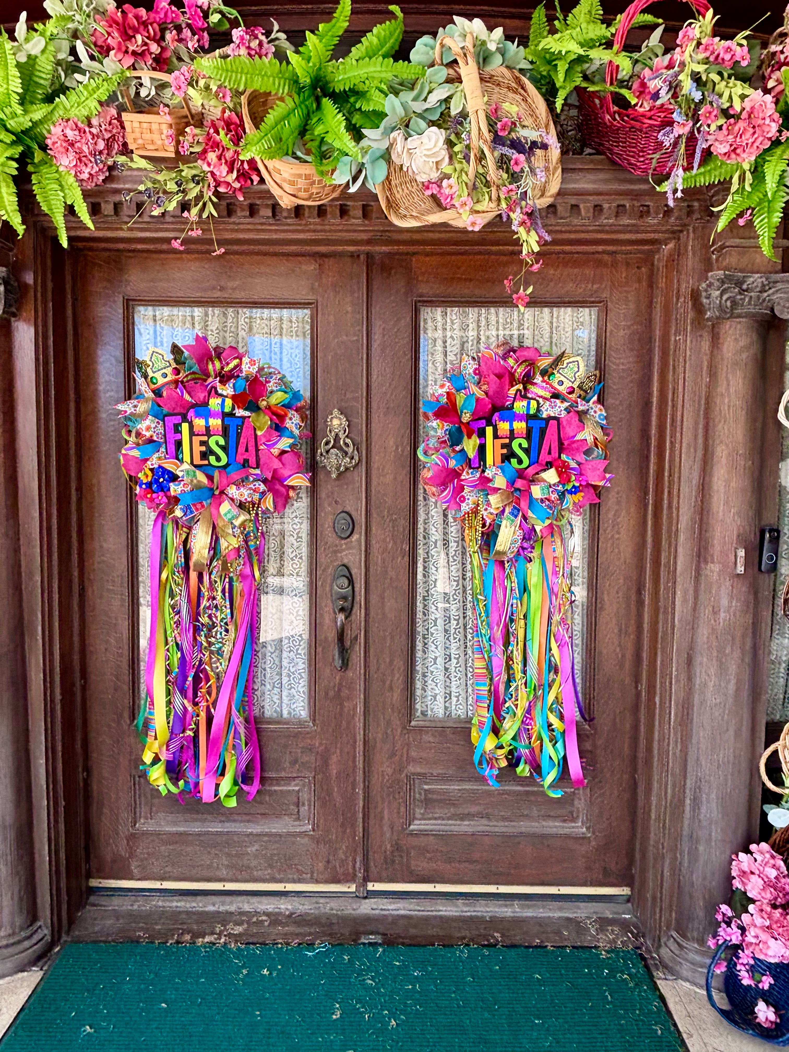 Made to Order 24” Fiesta Ribbon Wreath