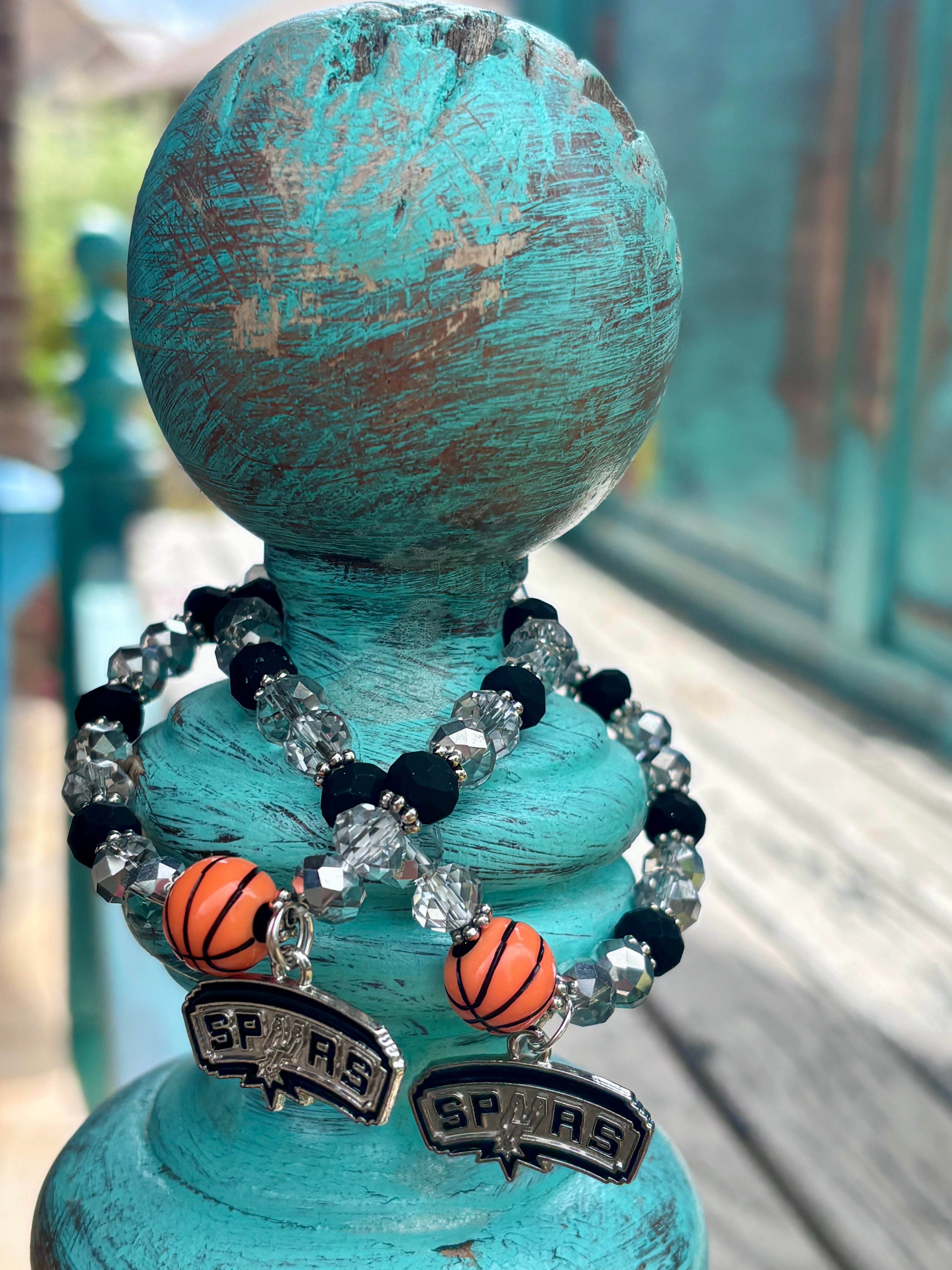 Already Made San Antonio Spurs Stretch Bracelet