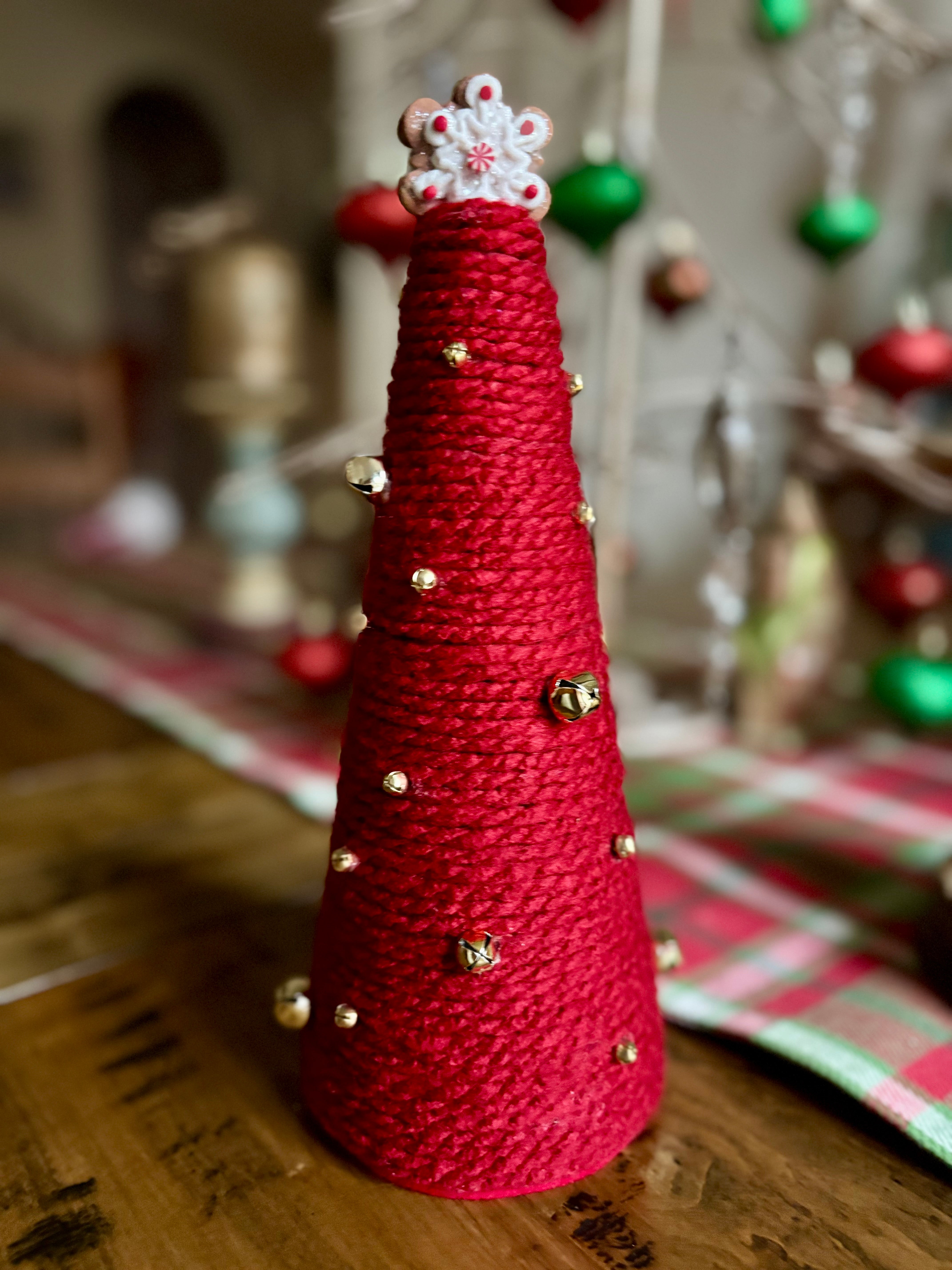 Yarn Christmas Trees