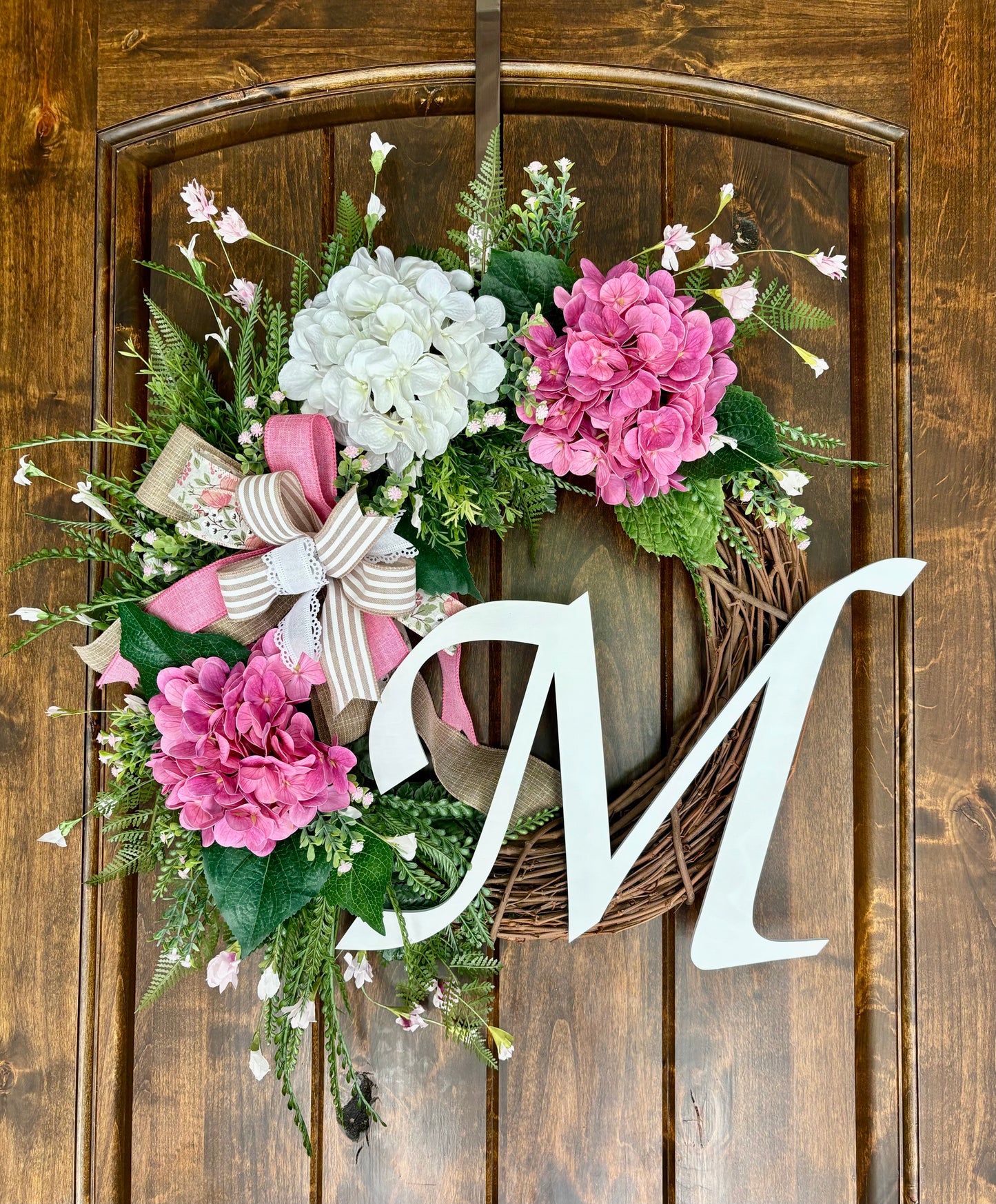 Made to Order Monogram Grapevine Wreath