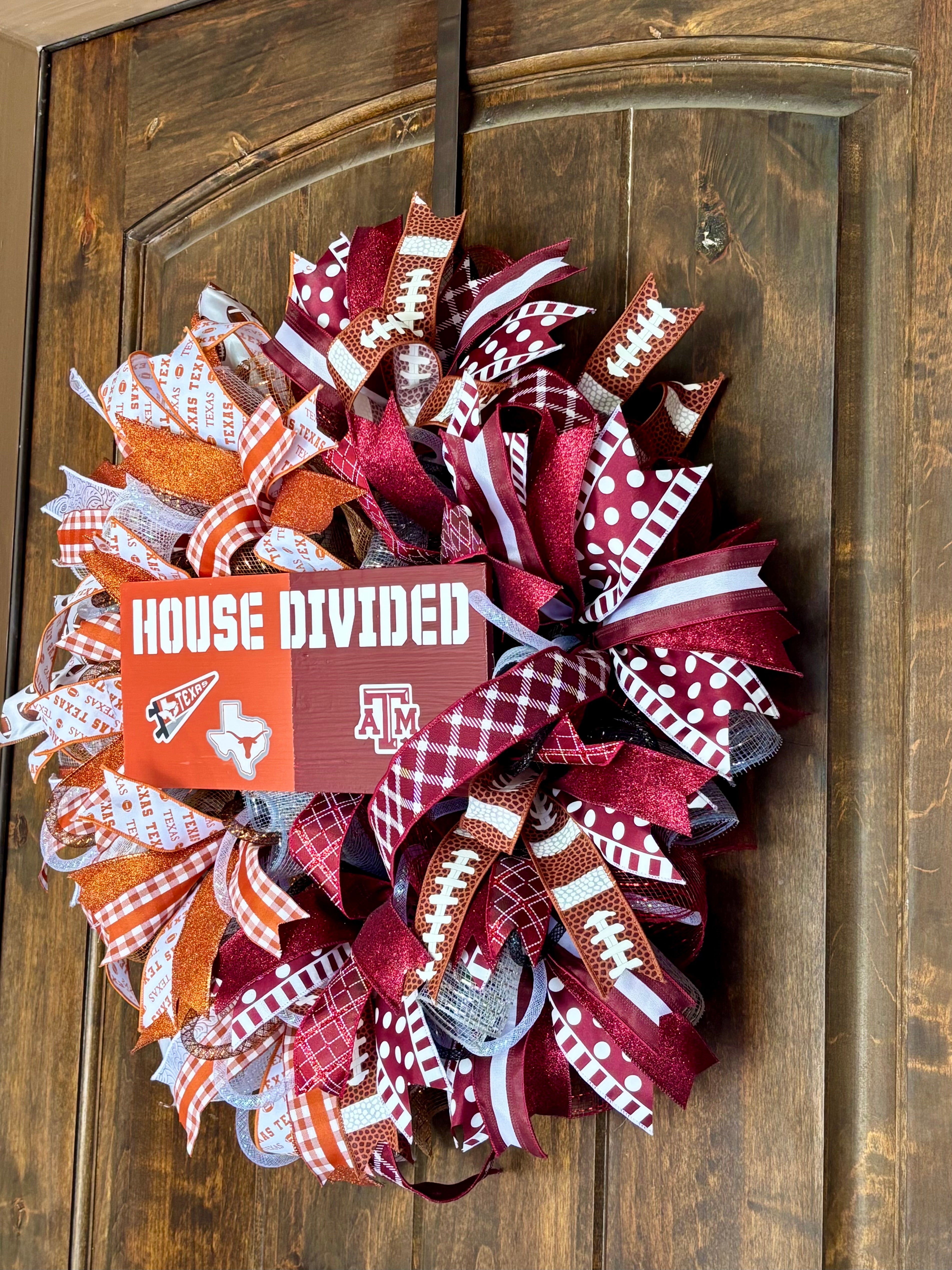 Made to Order House Divided Wreath