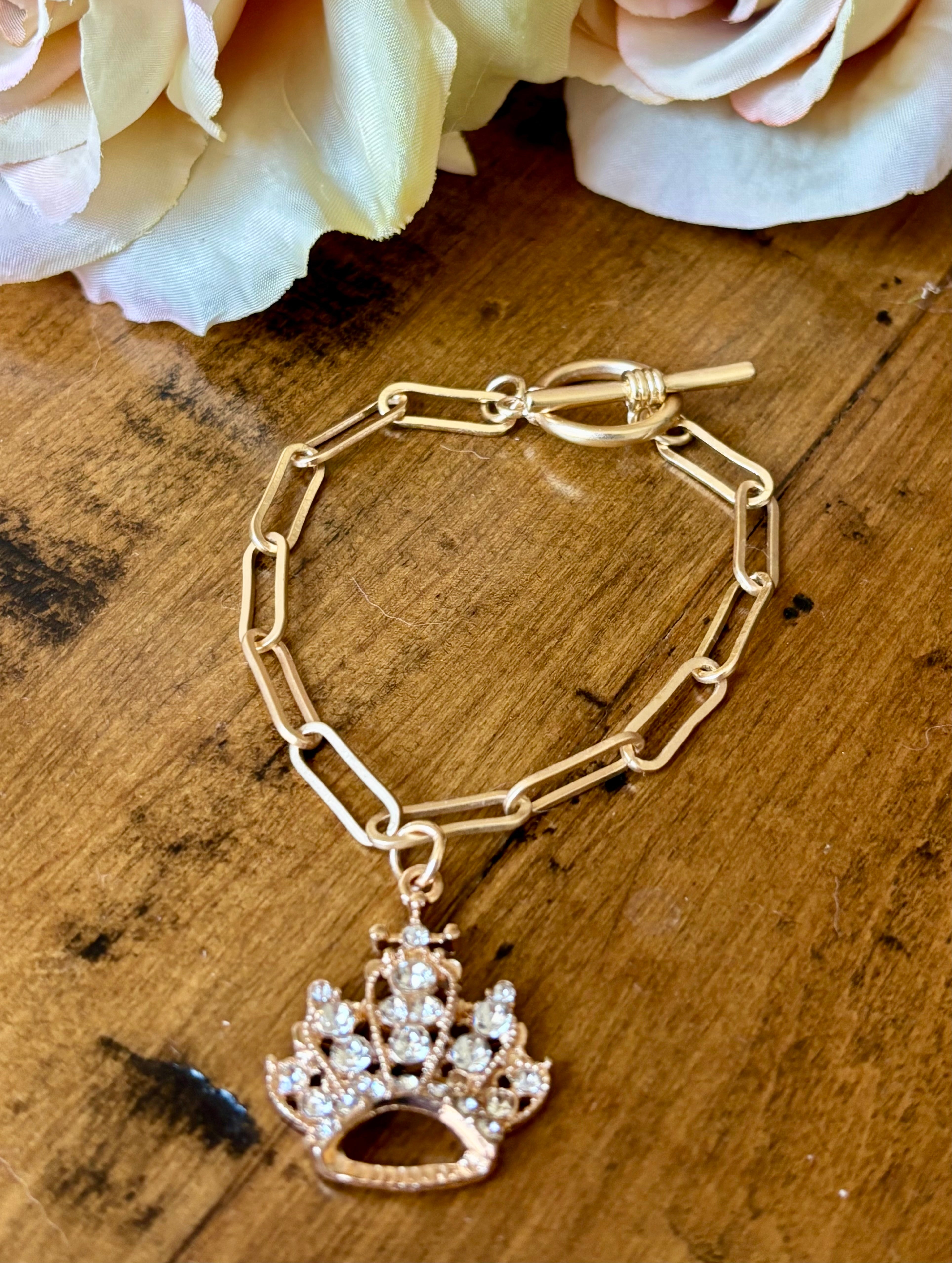 Crowning Glory Charm Bracelet