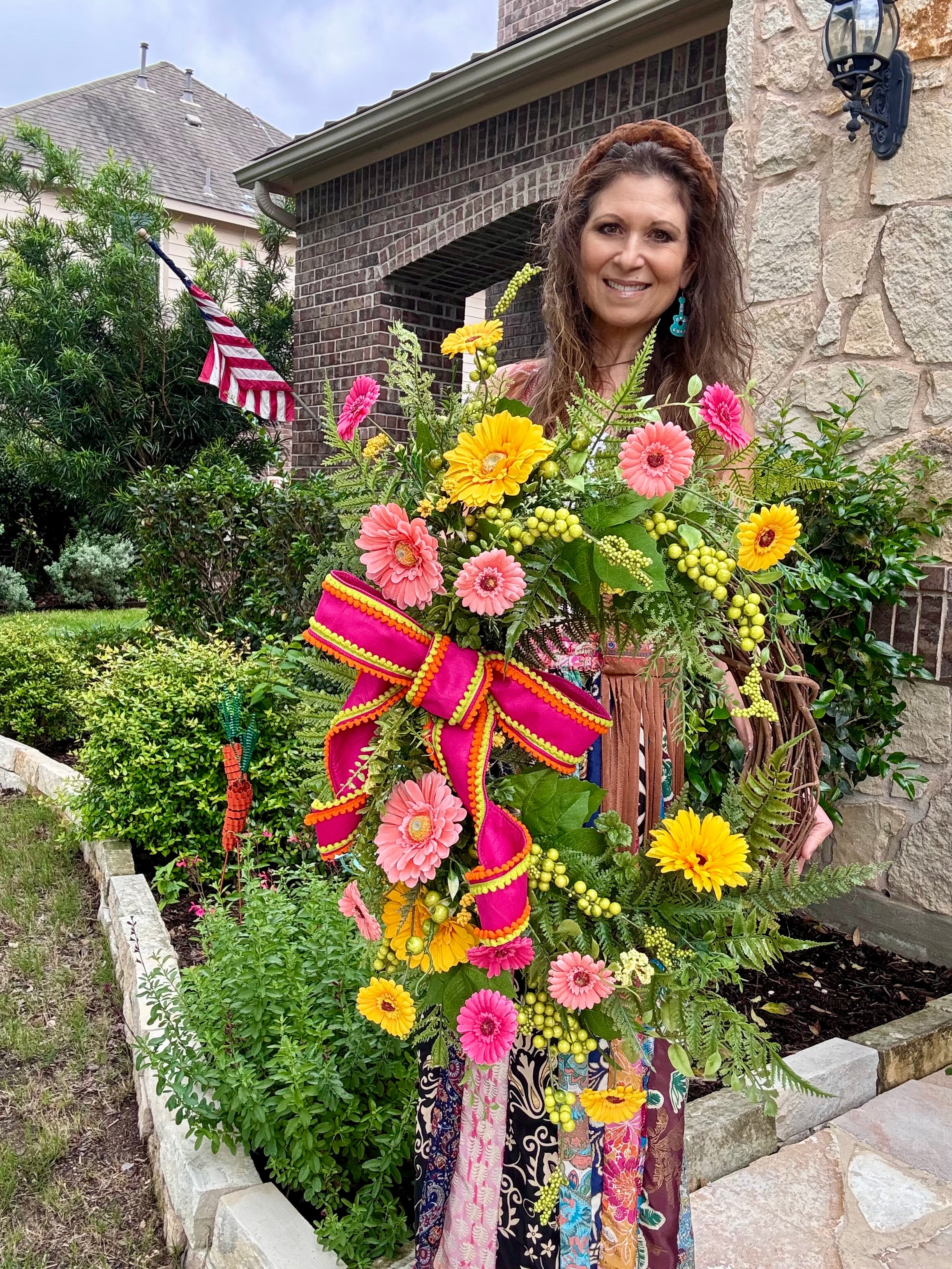 Blessed with Sunshine and Happiness Wreath