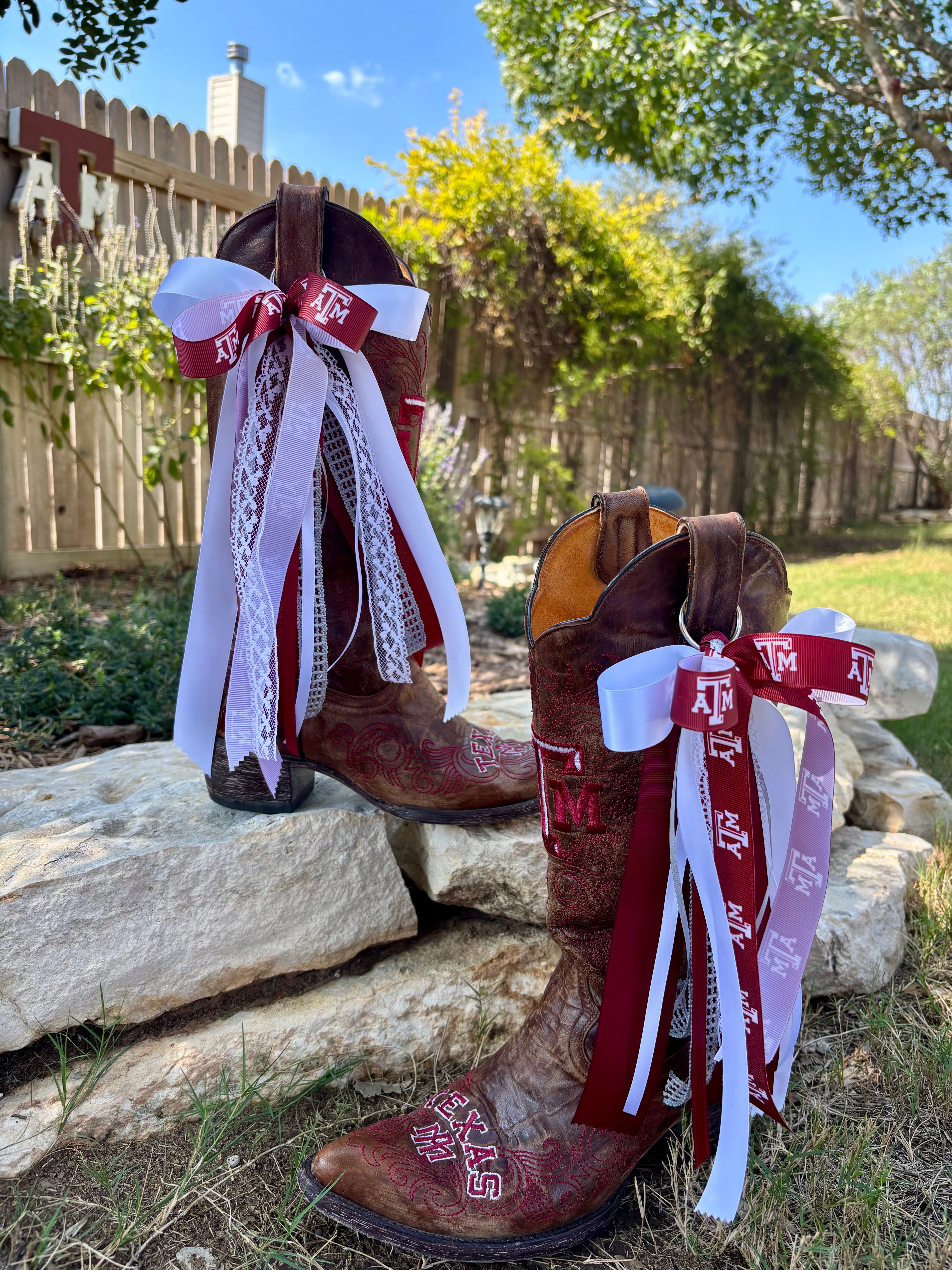 Boot Bows Display Made to Order Boot Bows – The Ditzy Gypsy, LLC
