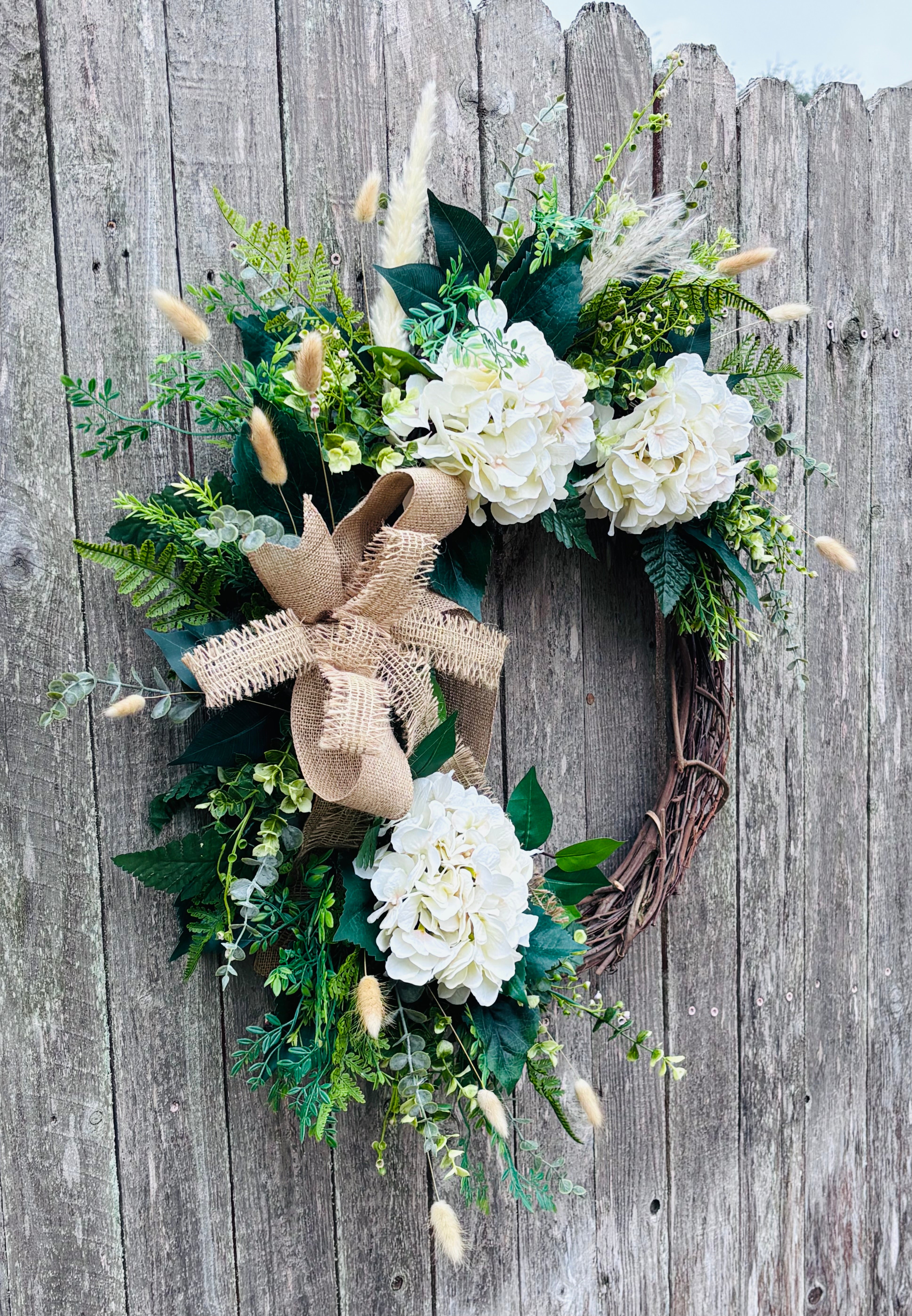 Made to Order Everyday Hydrangea Wreath