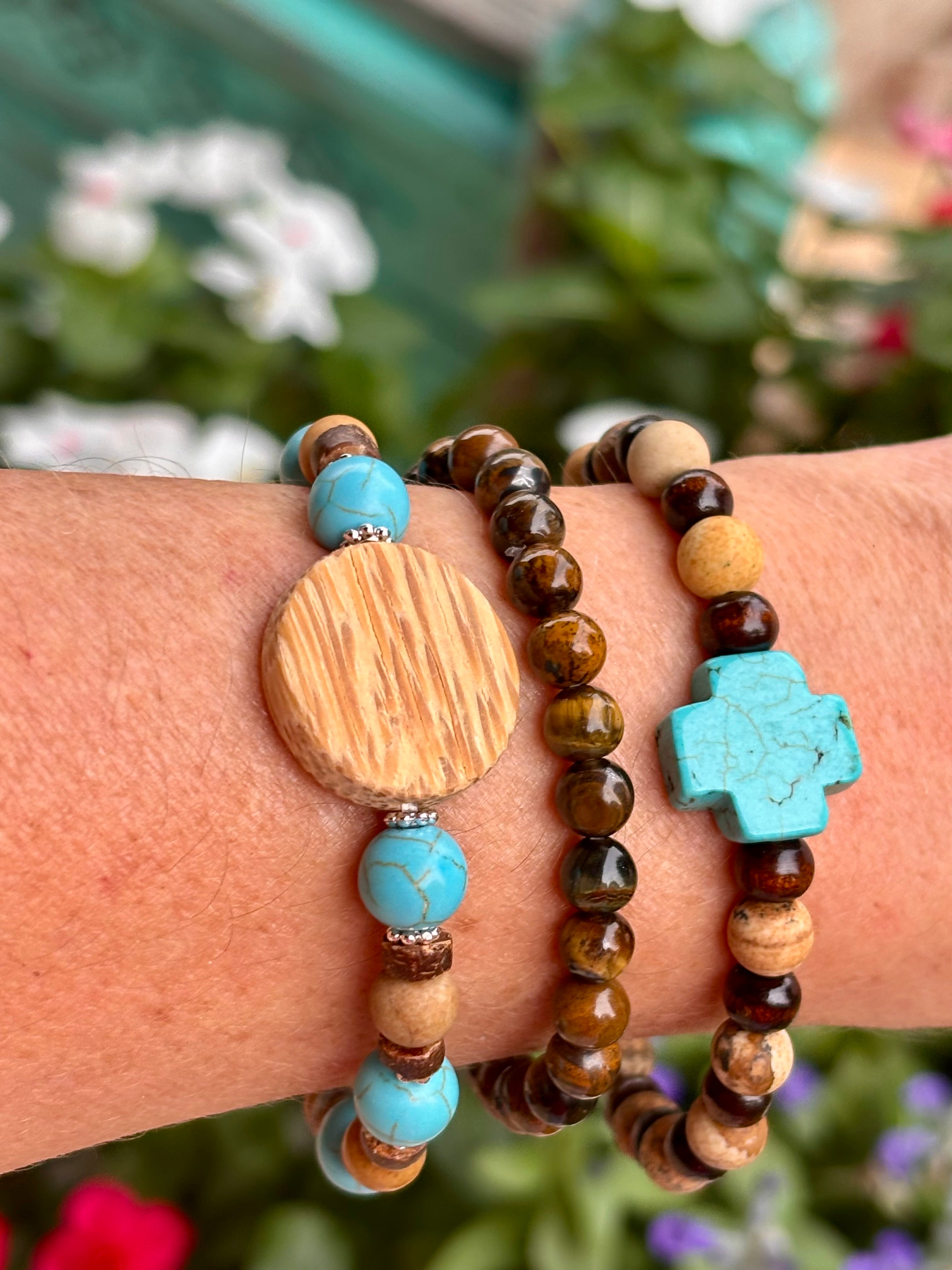 Turquoise Trail Bracelet Trio