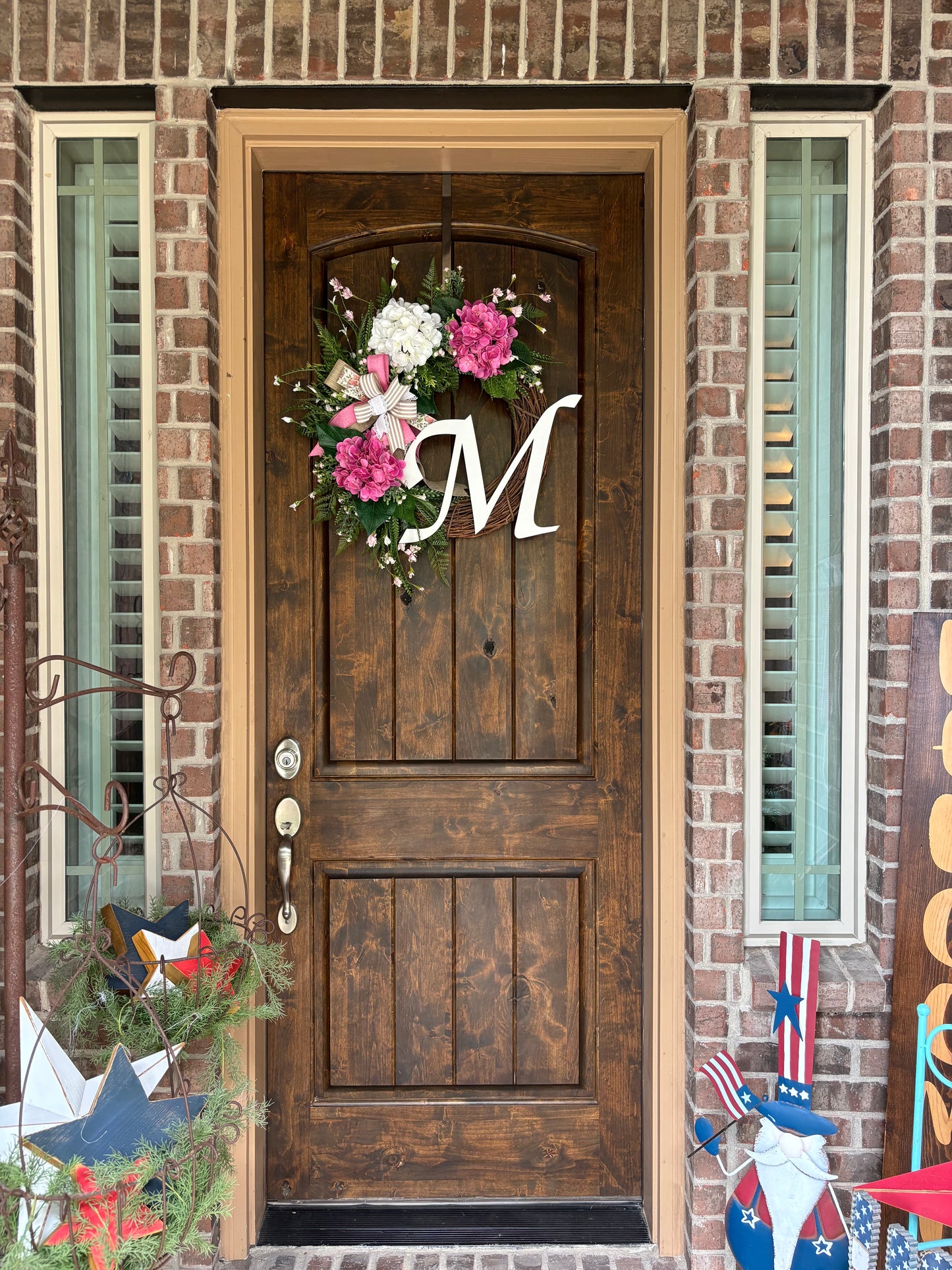 Made to Order Monogram Grapevine Wreath