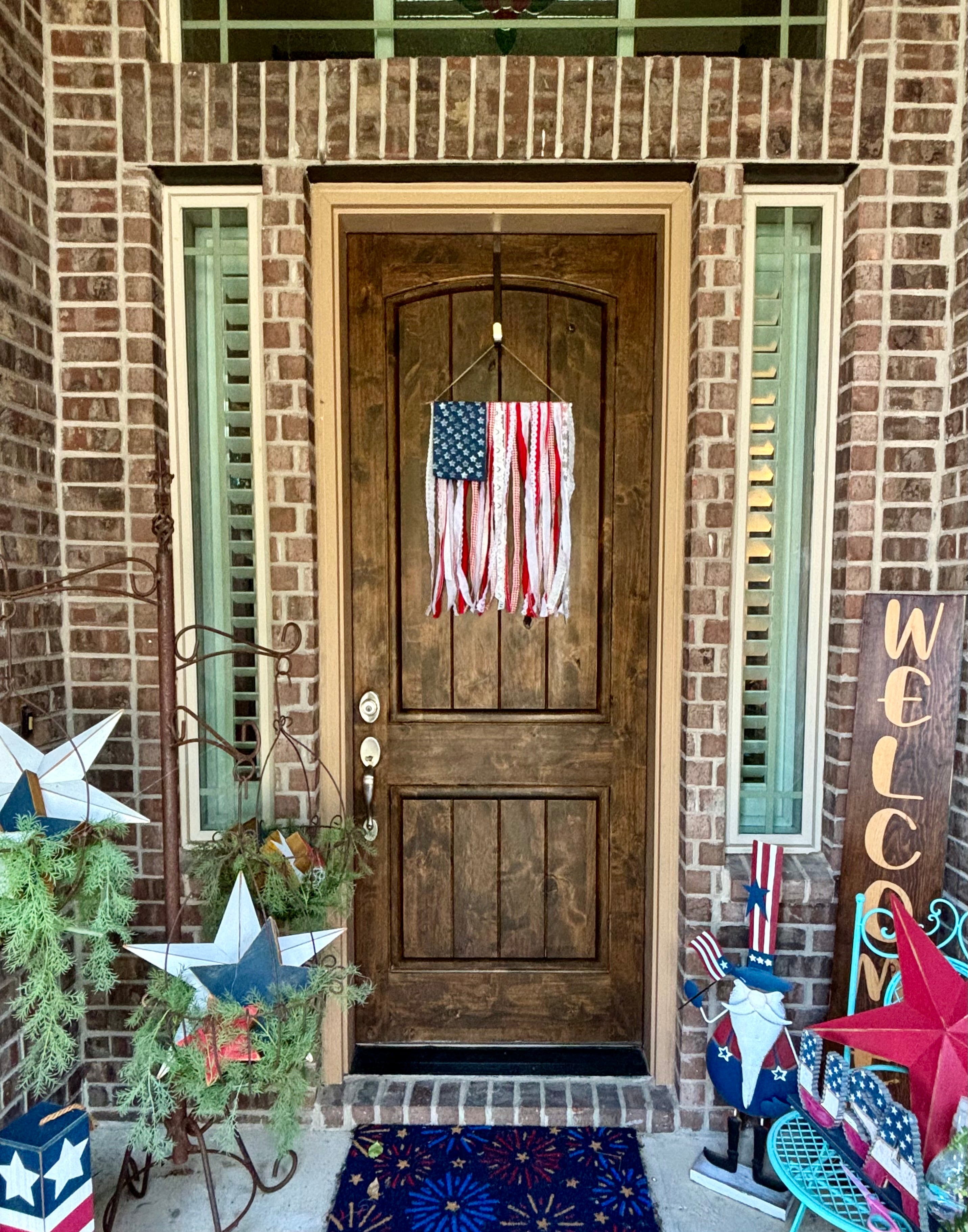 Made to Order Boho Rag Flag