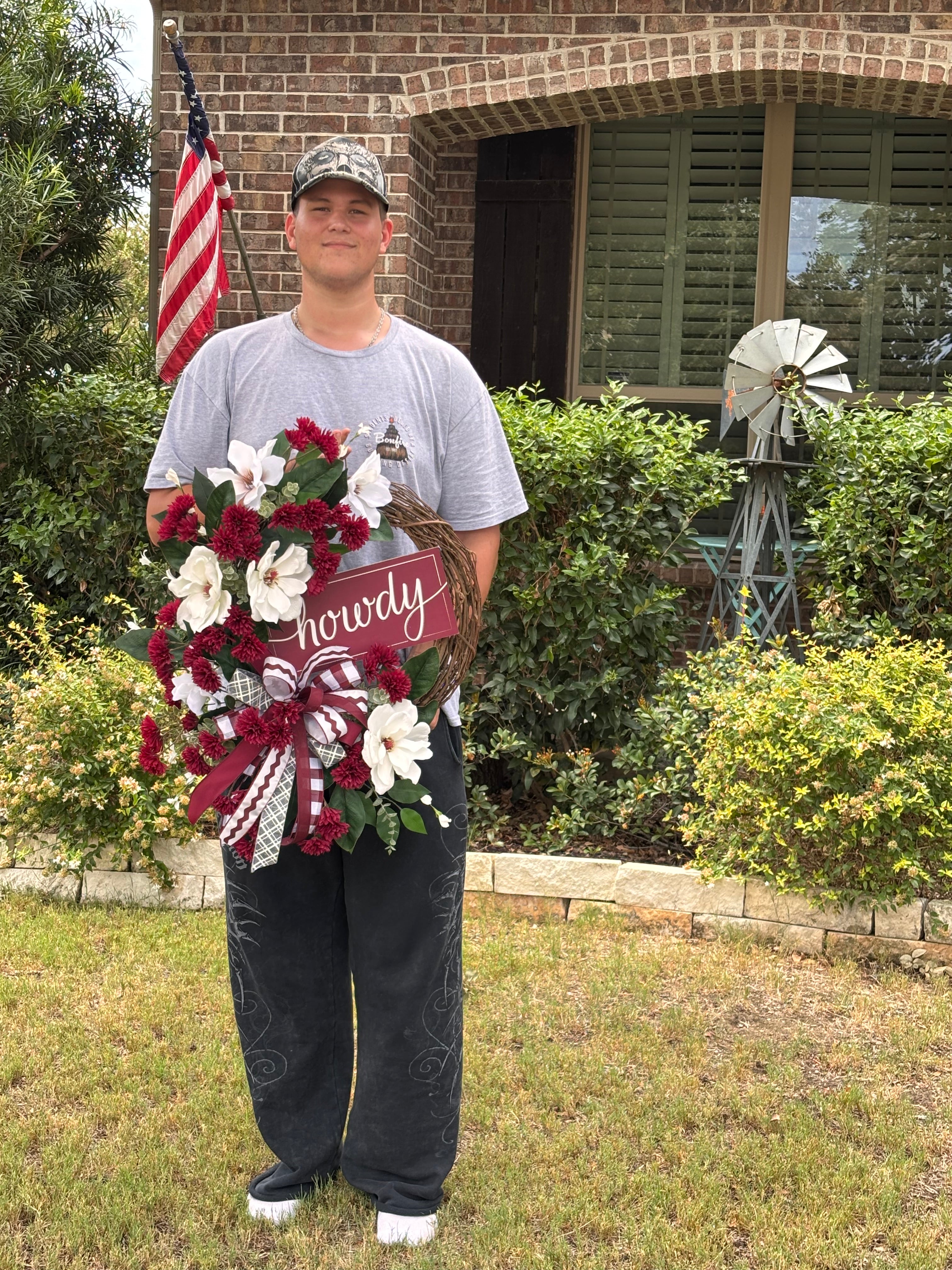It’s FINALLY Game Day Wreath