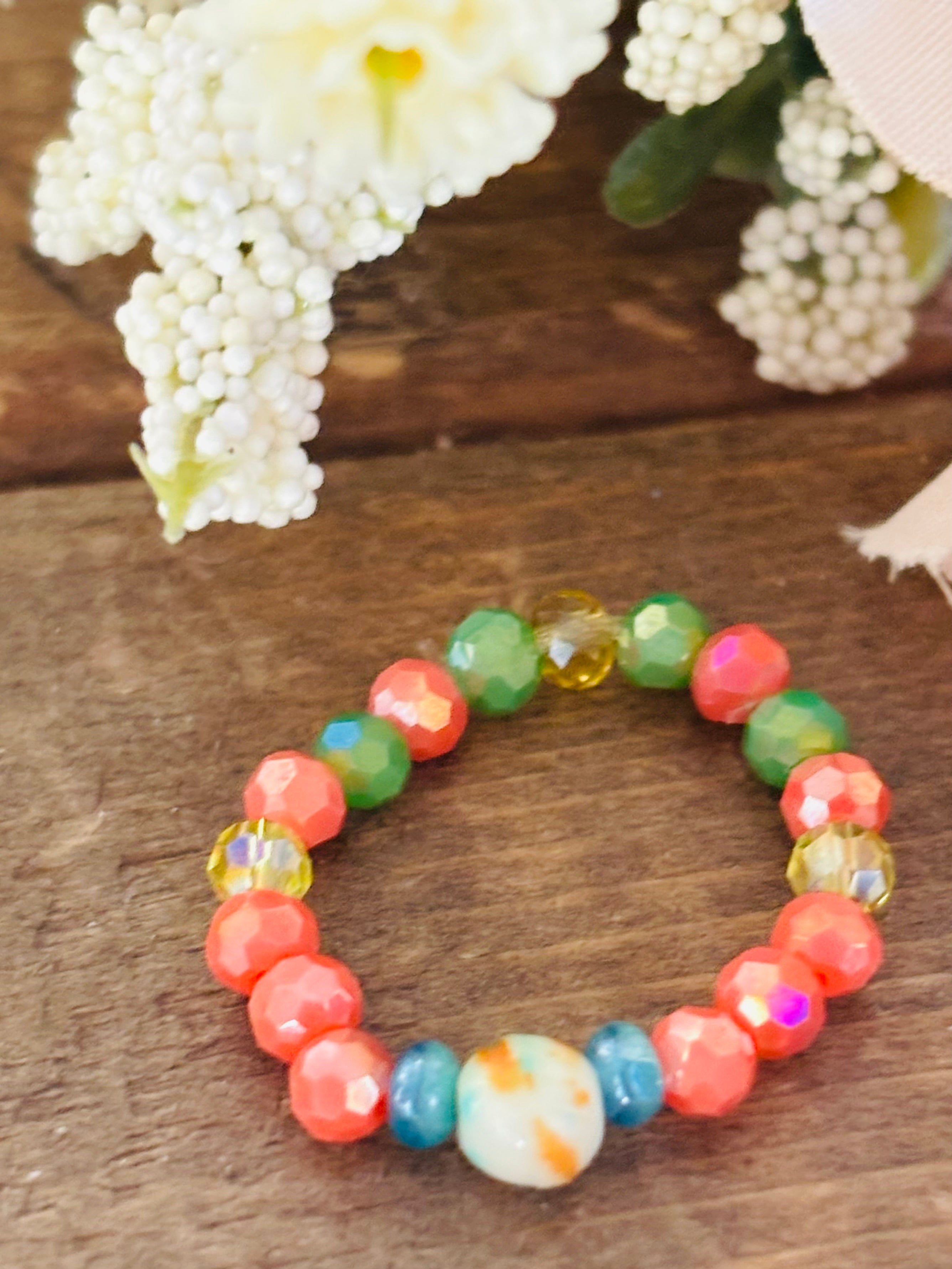 Coral Cutie Stretch Ring