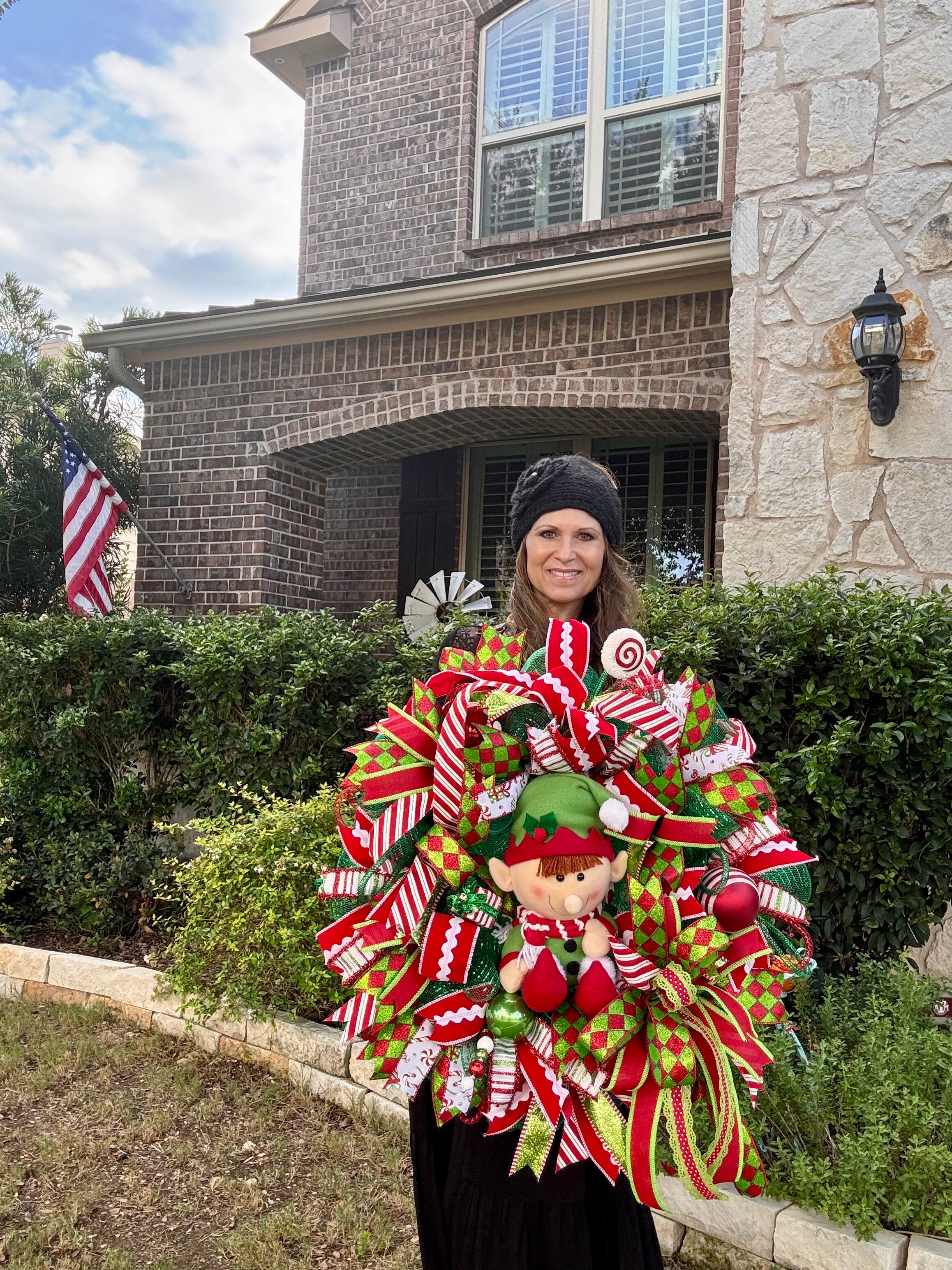 North Pole Magic Whimsical Wreath