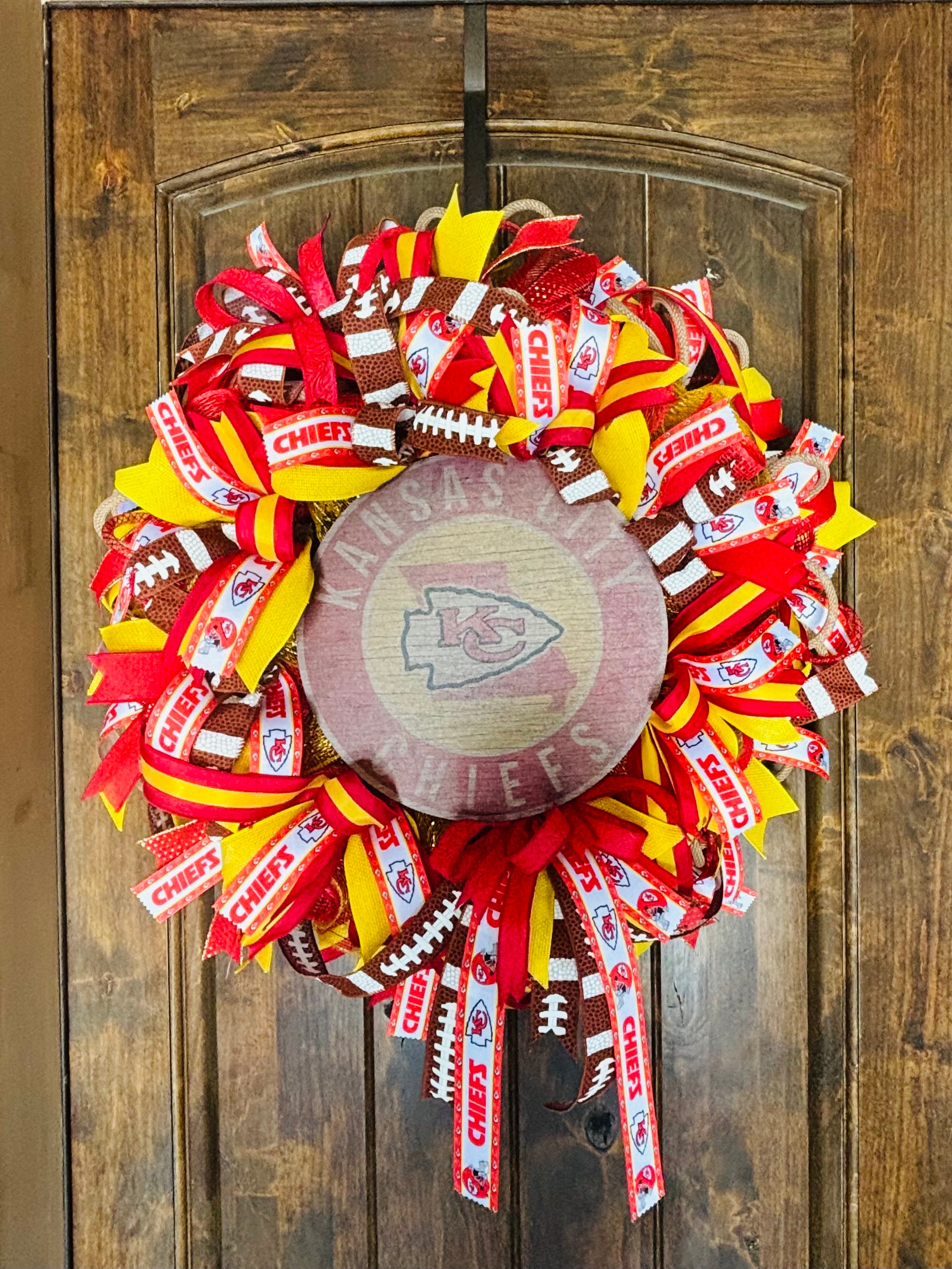 Made to Order Kansas City Chiefs Wreath