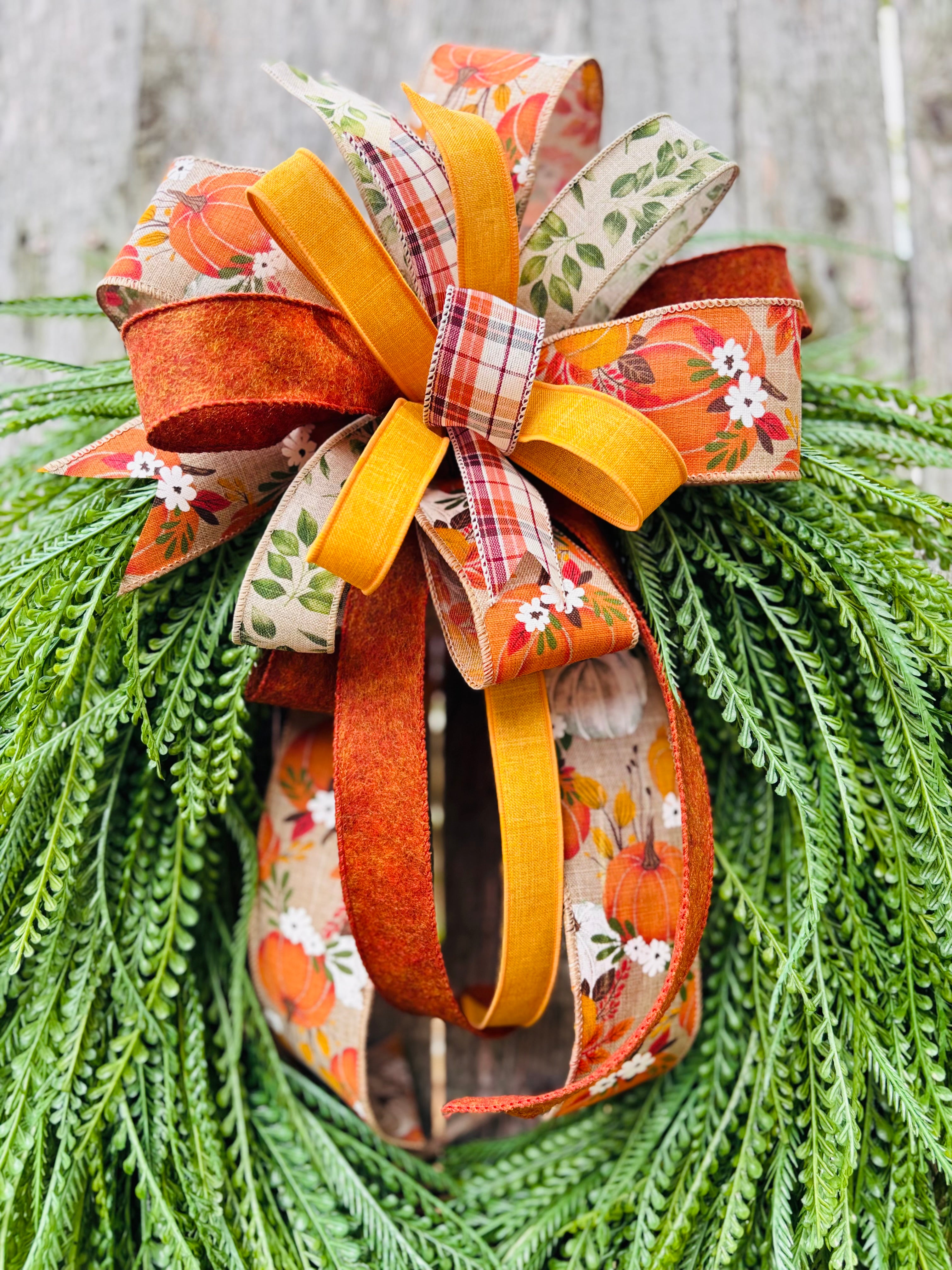 Made to Order Interchangable Bows for Wreaths and More