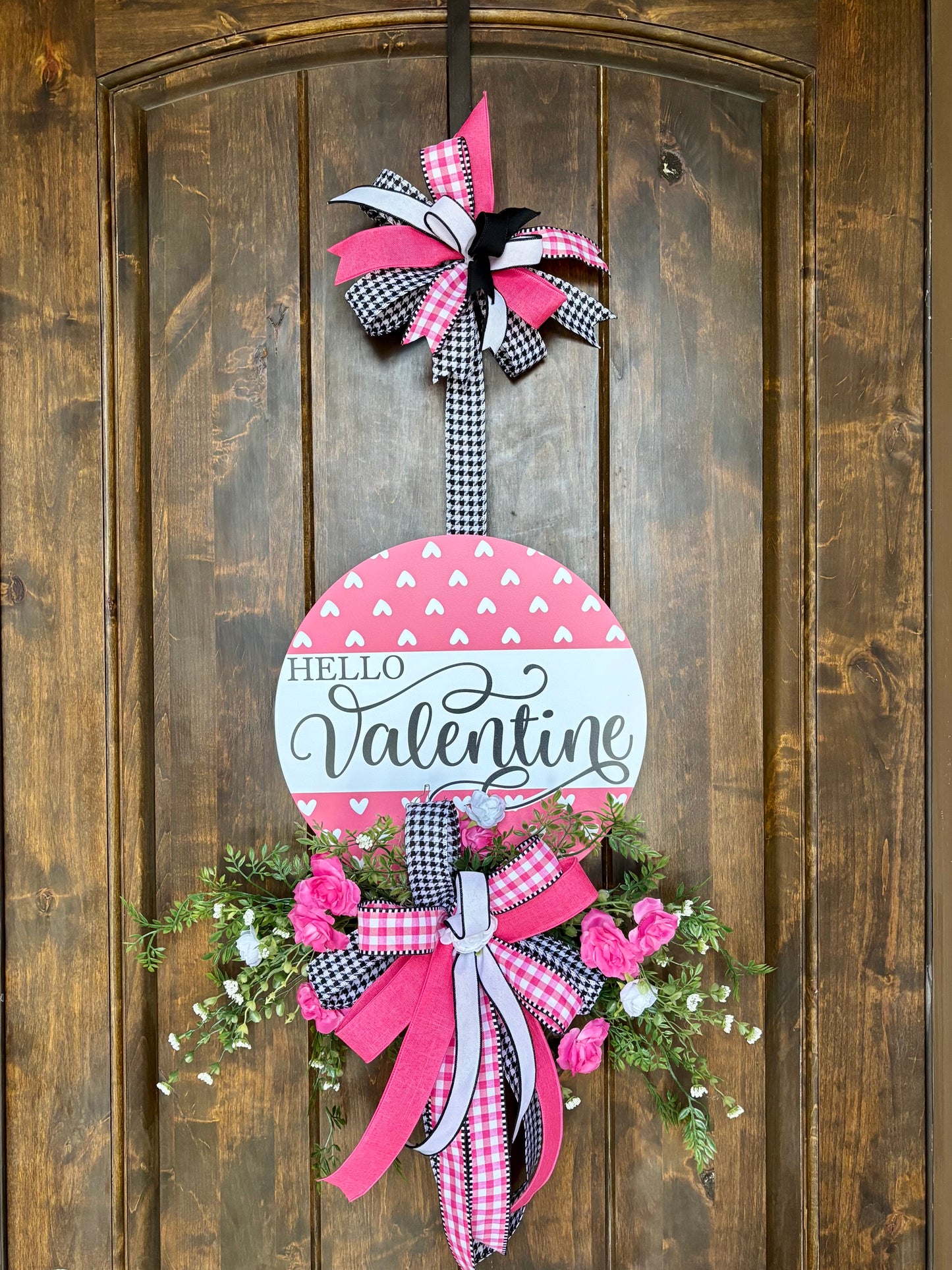 Hello Valentine Door Hanger