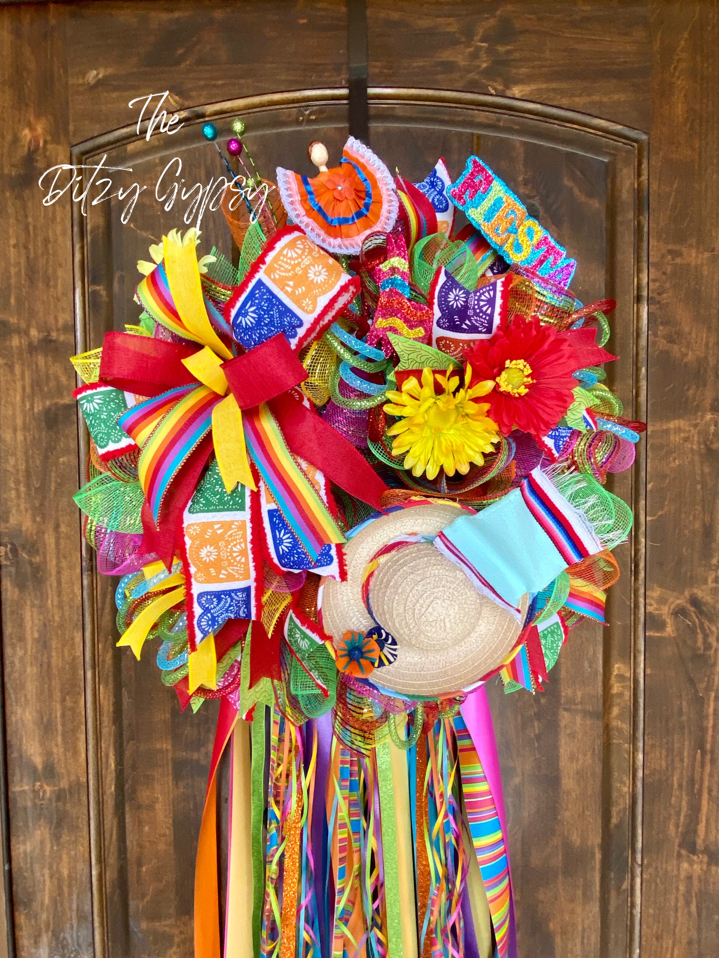 Made to Order Small Fiesta Wreath-Option 1 of 3