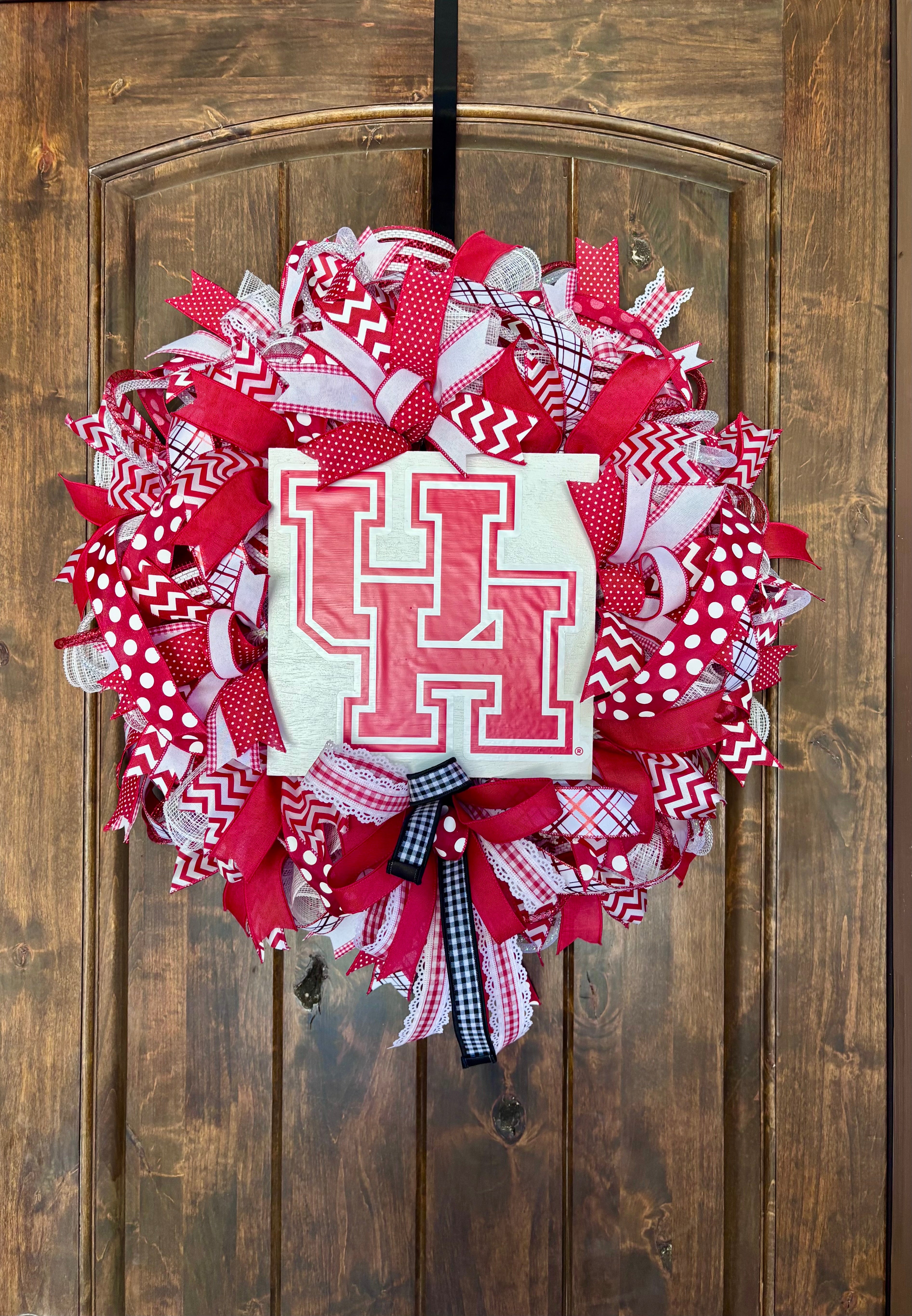 Made to Order University of Houston Wreath