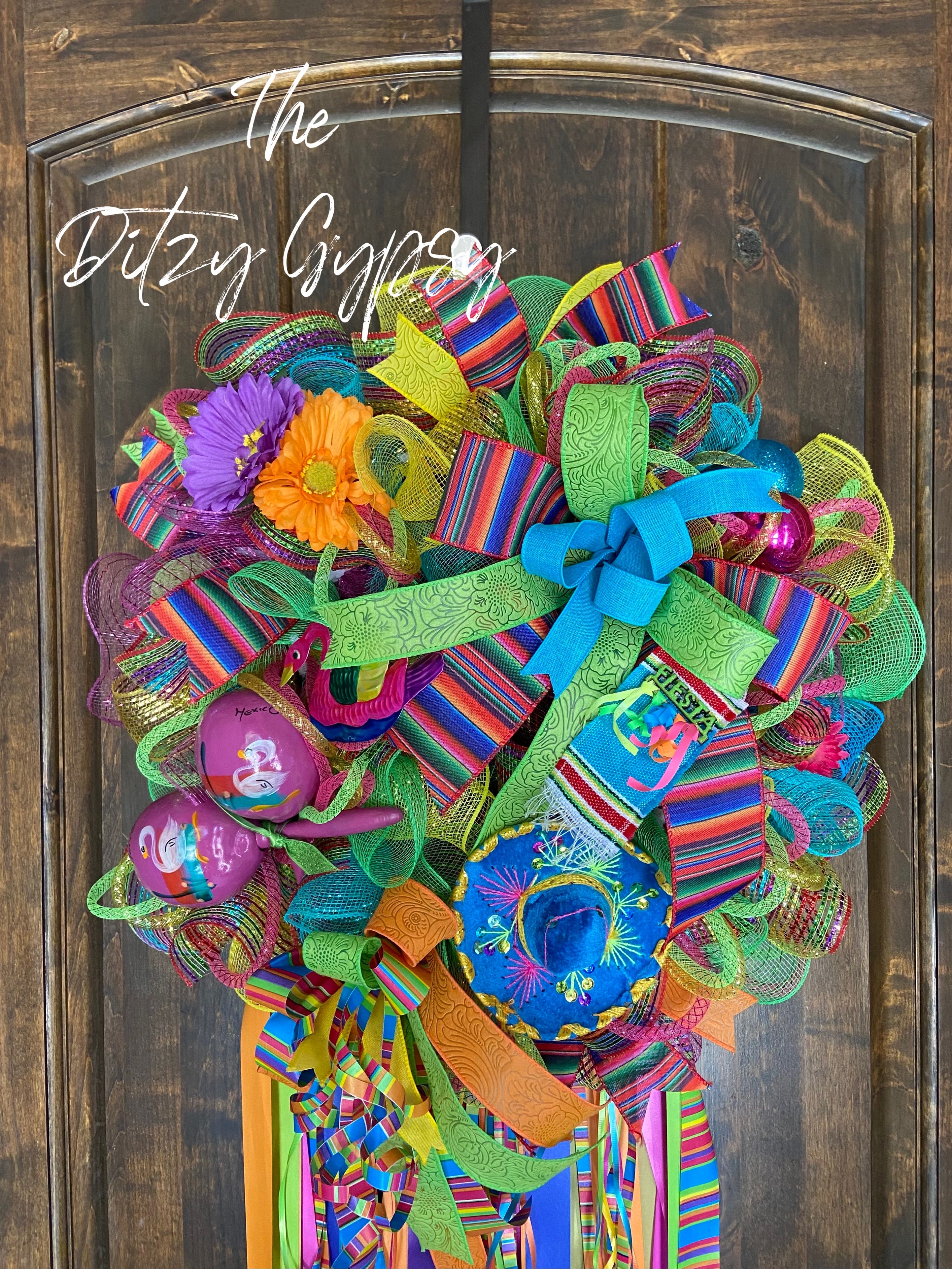 Made to Order Small Fiesta Wreath-Option 1 of 3