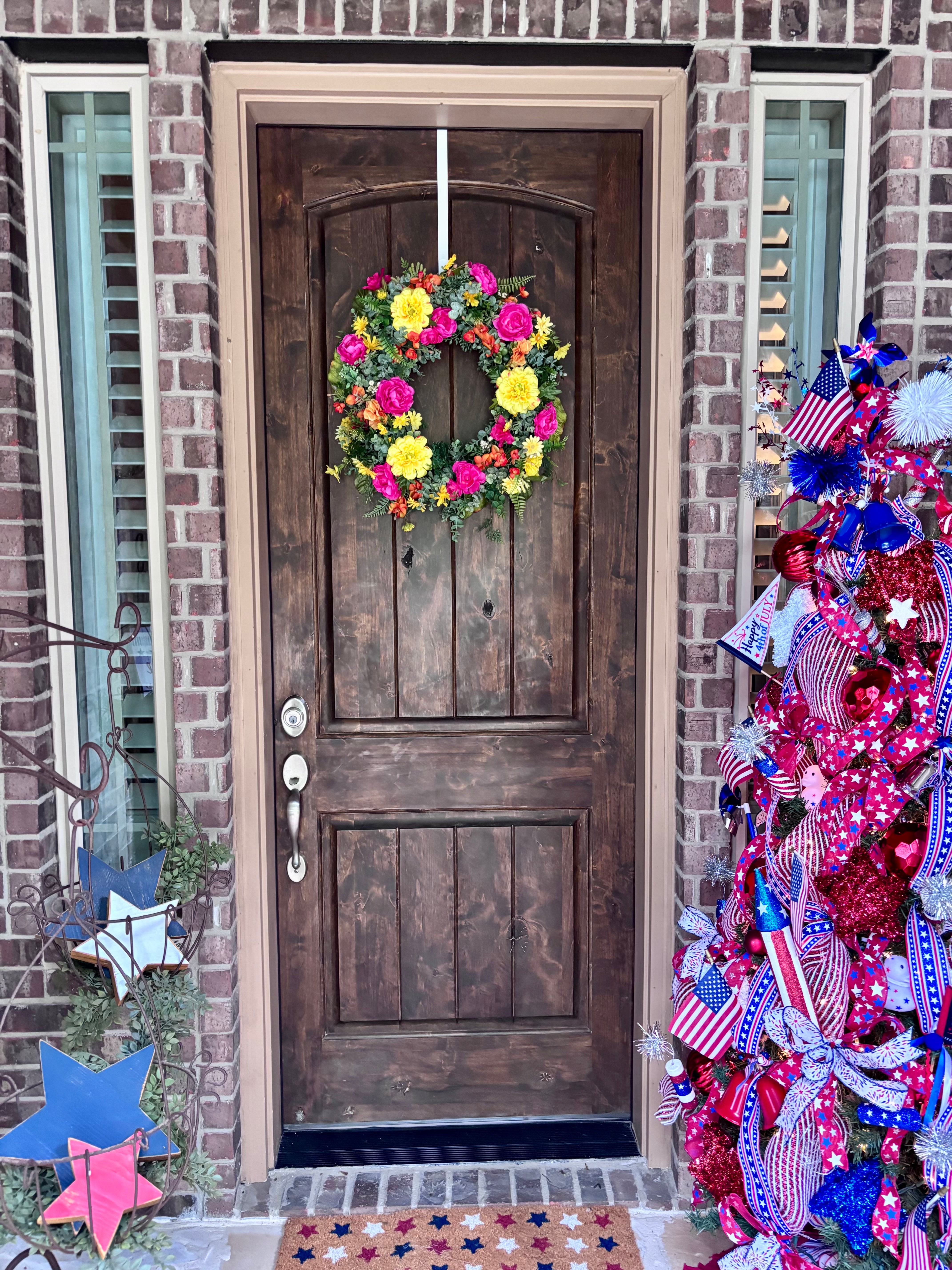 Made to Order Summer Beauty Floral Wreath