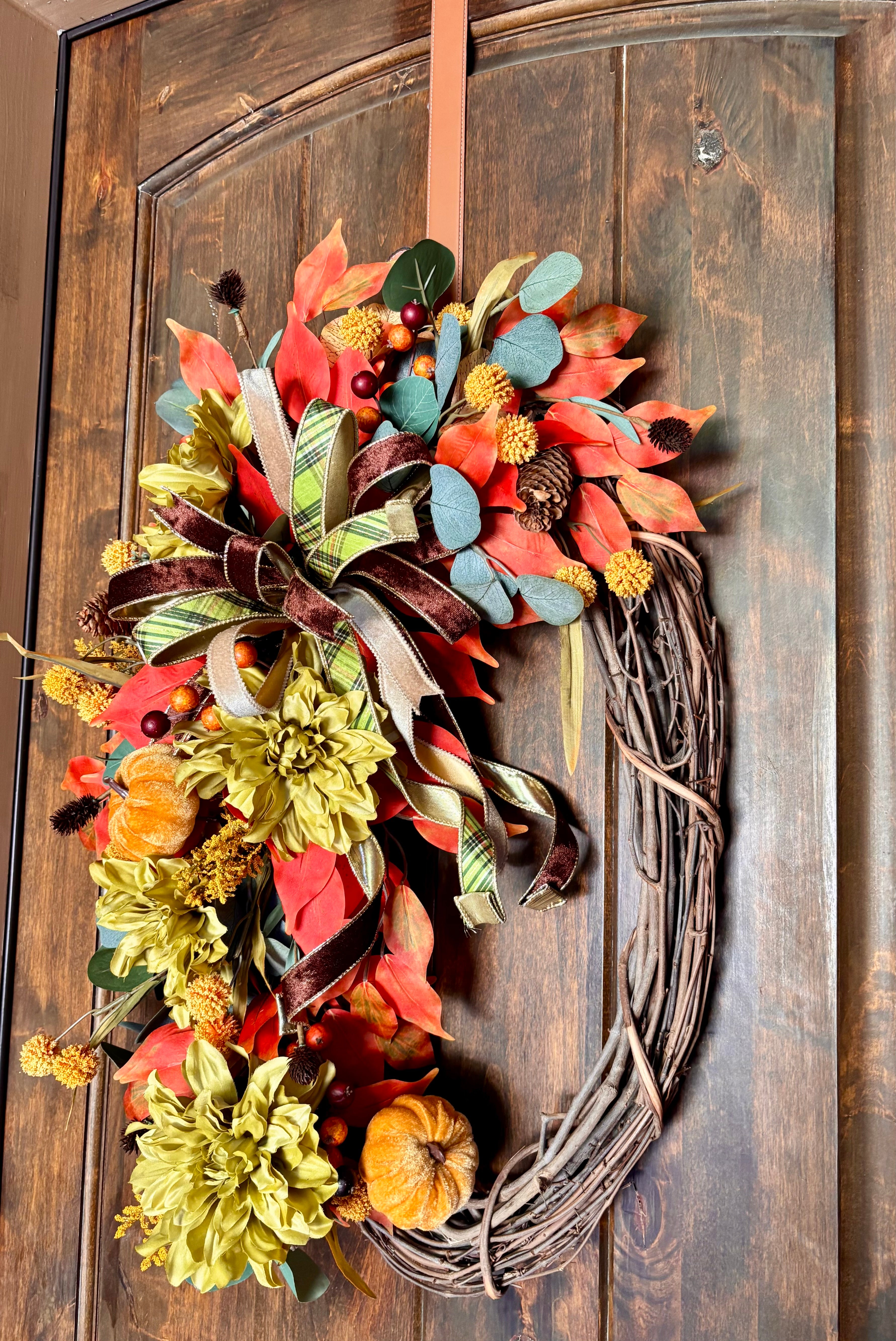 My Darling Dahlia Wreath